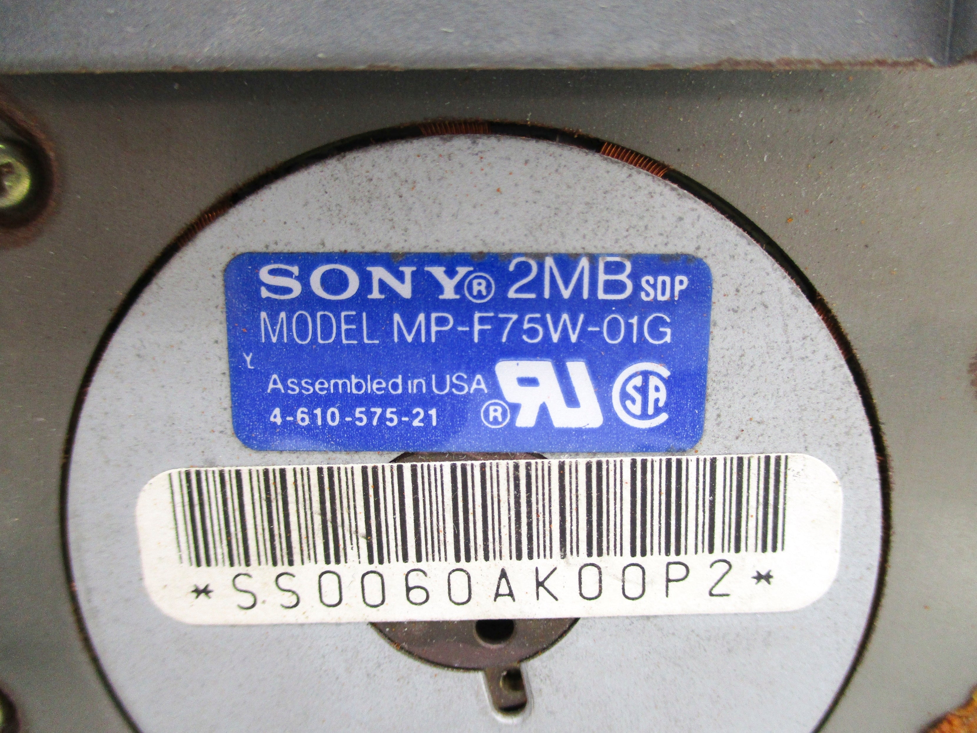 SONY MP-F75W-01G UNMP