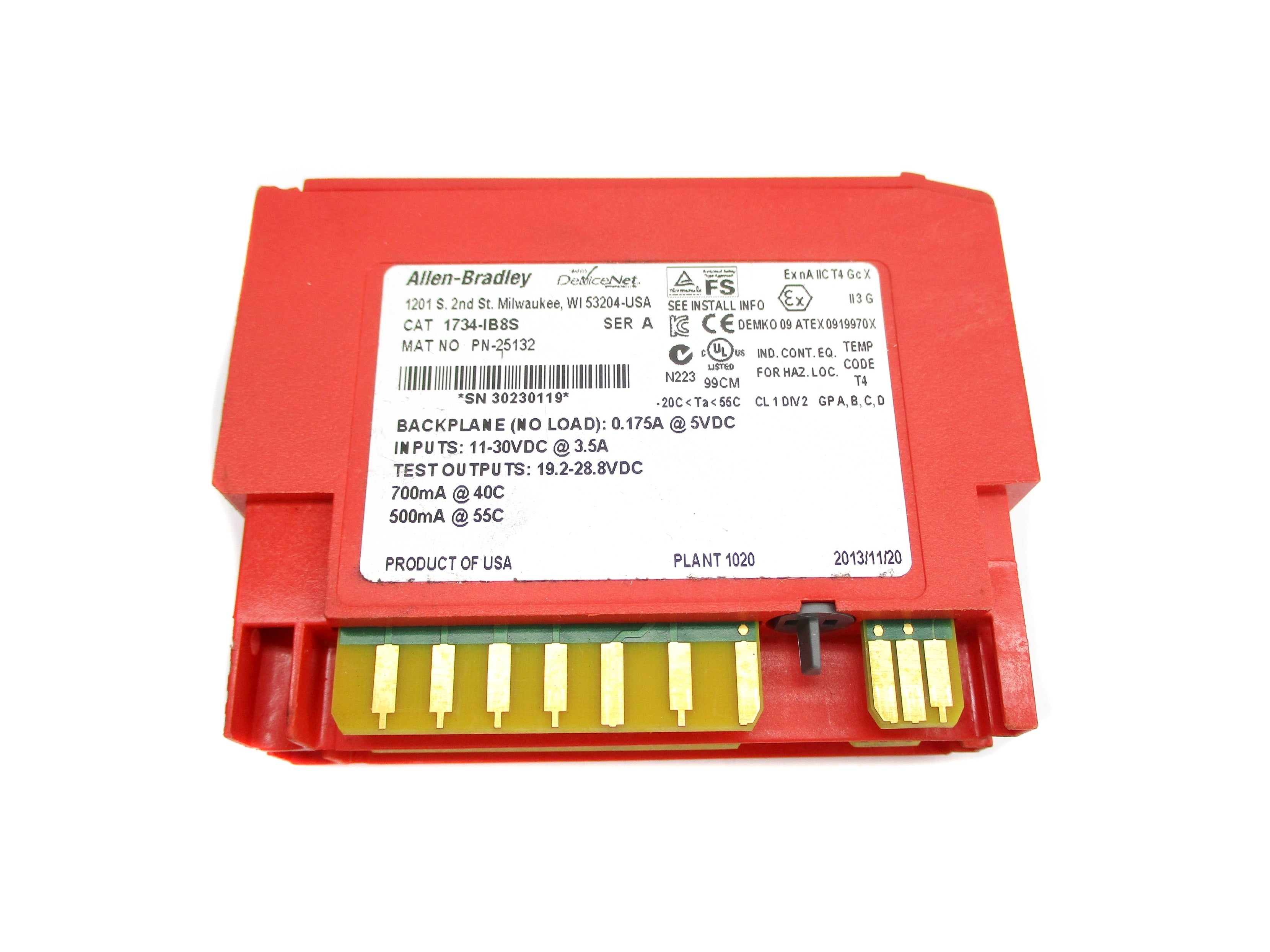 ALLEN BRADLEY 1734-IB8S SER. A UNMP
