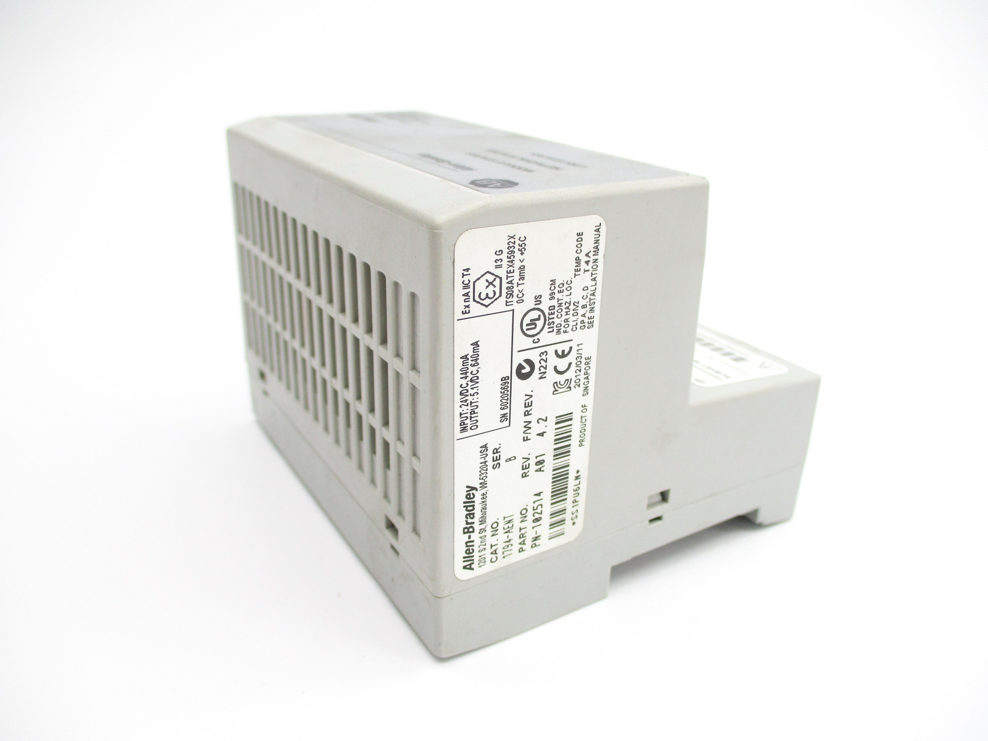 ALLEN BRADLEY 1794-AENT SER. B F/W 4.2 NSNP