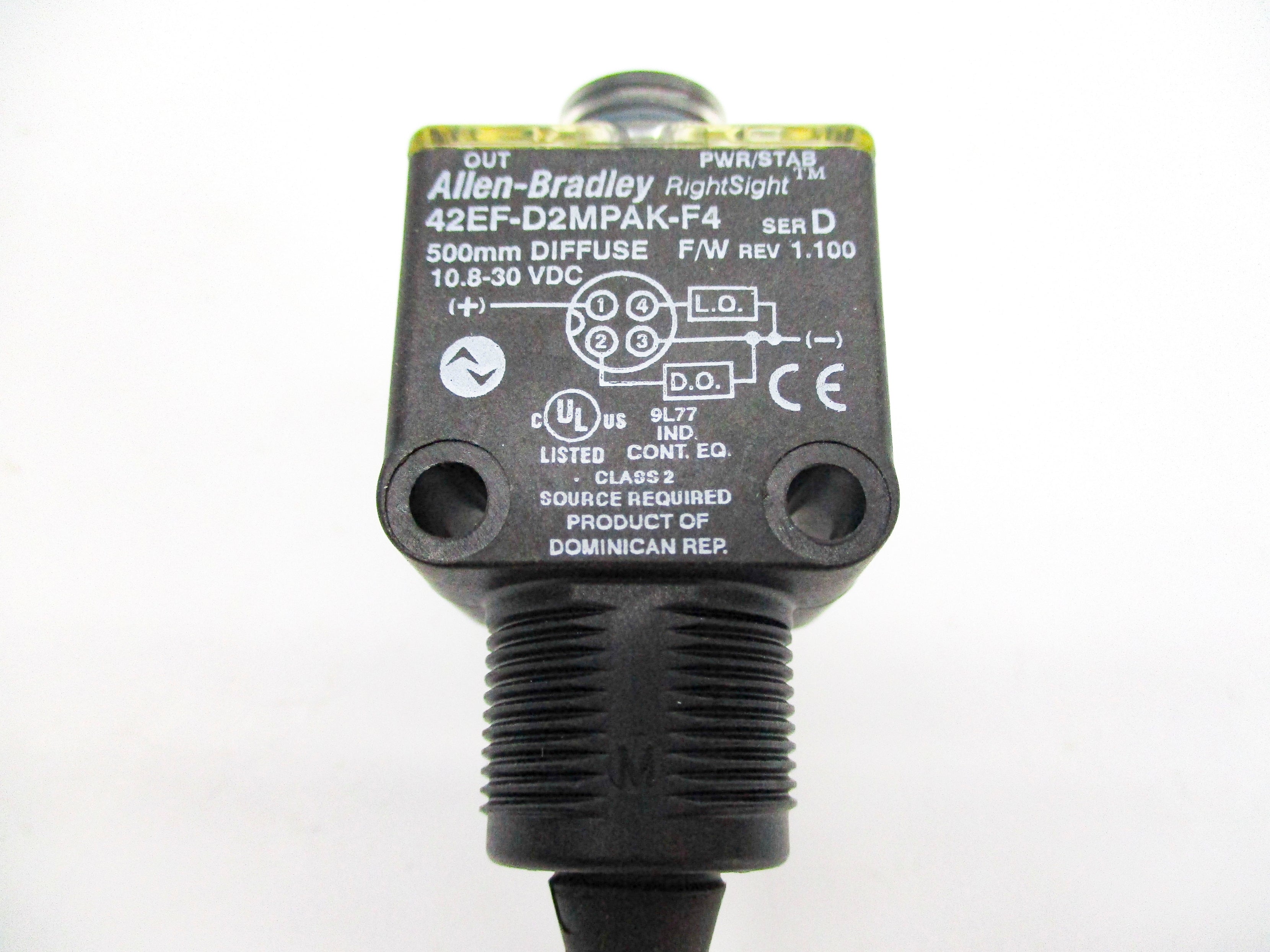 ALLEN BRADLEY 42EF-D2MPAK-F4 SER. D F/W 1.100 NSNP