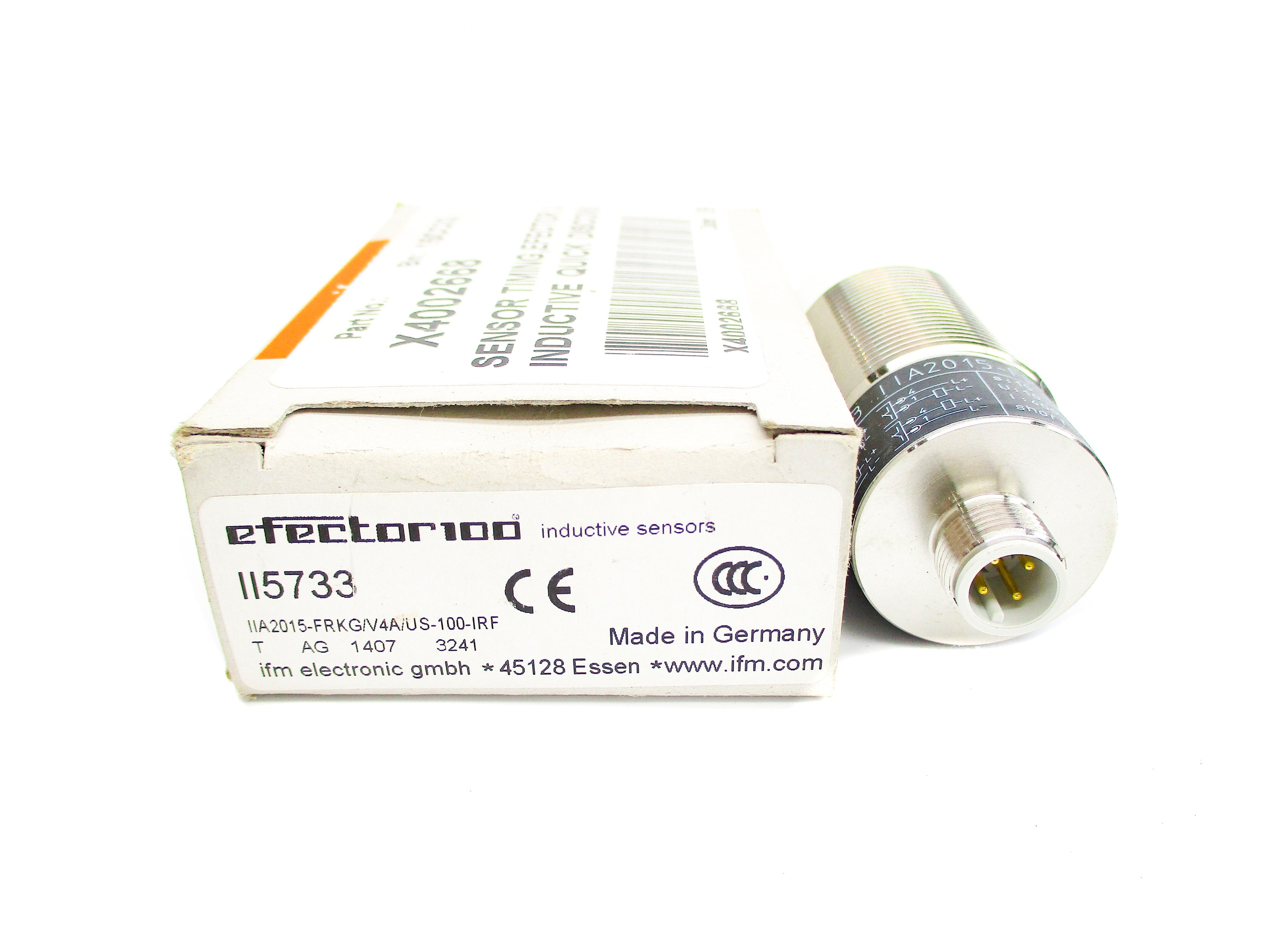 IFM EFECTOR II5733 IIA2015-FRKG/V4A/US-100-IRF NSMP