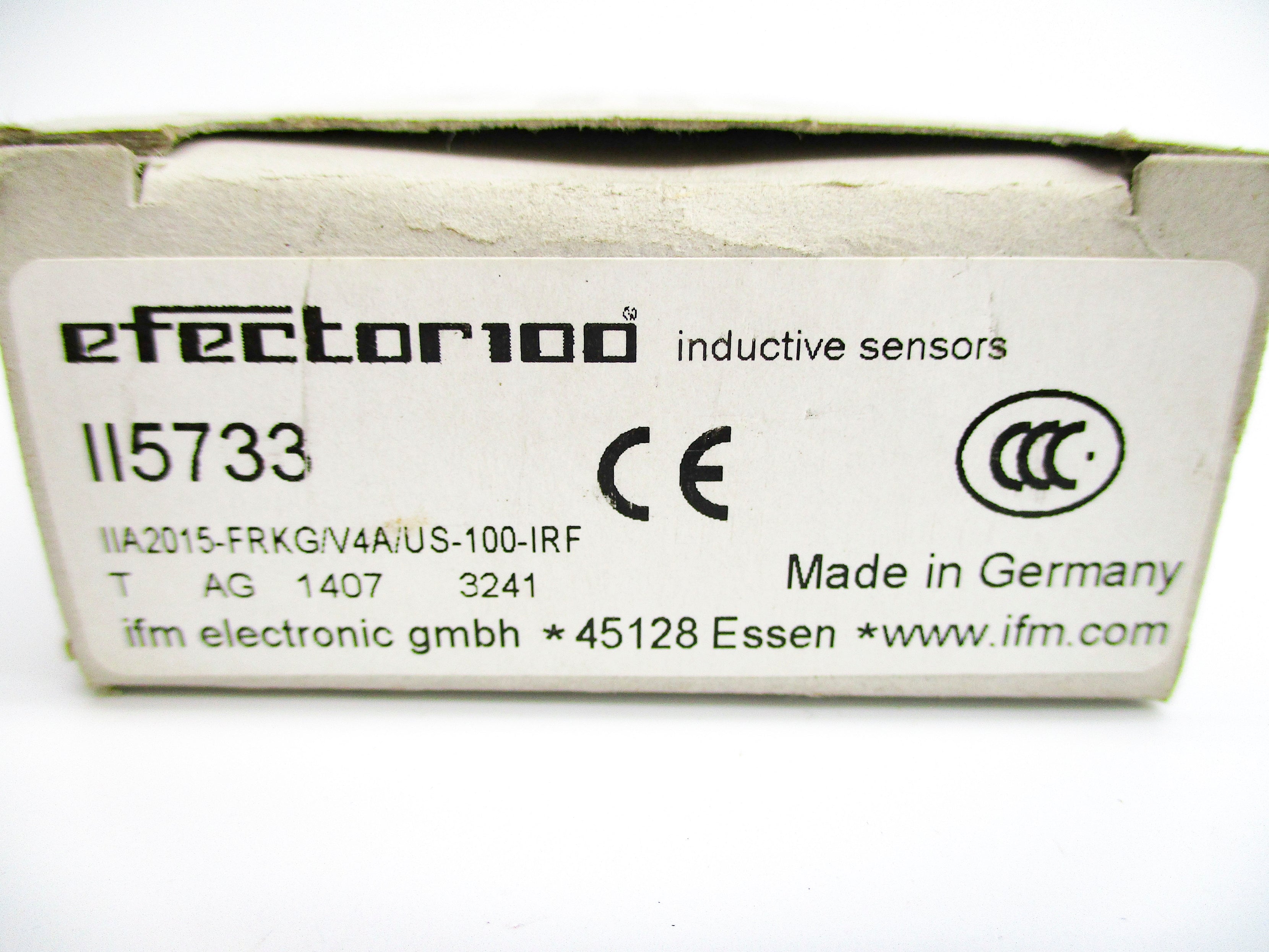 IFM EFECTOR II5733 IIA2015-FRKG/V4A/US-100-IRF NSMP