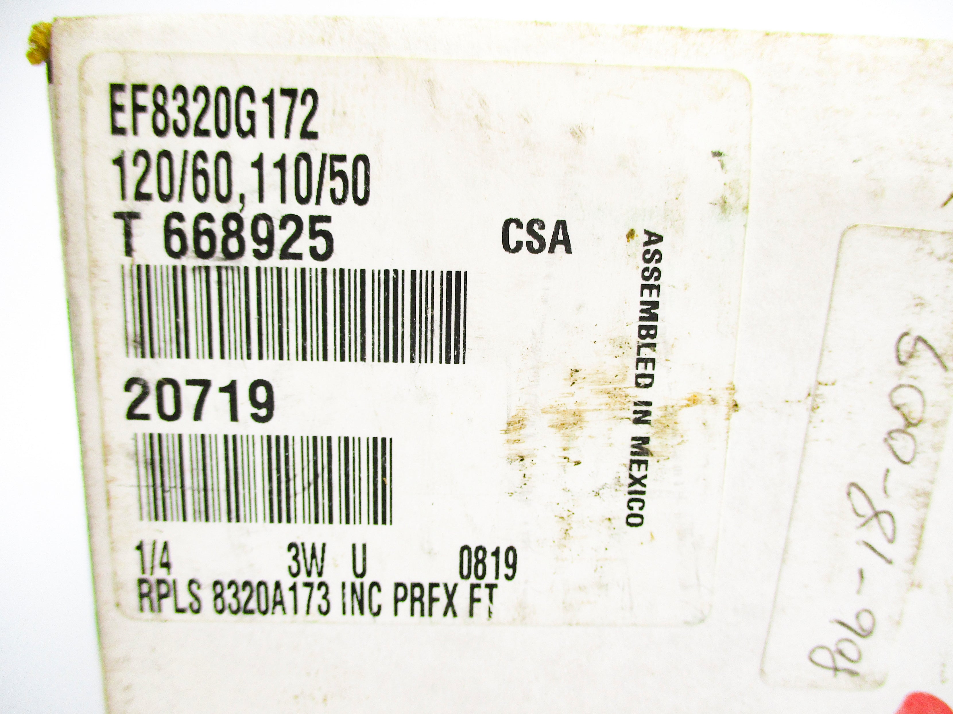 ASCO EF8320G172 130PSI 120/60 110/50 NSMP