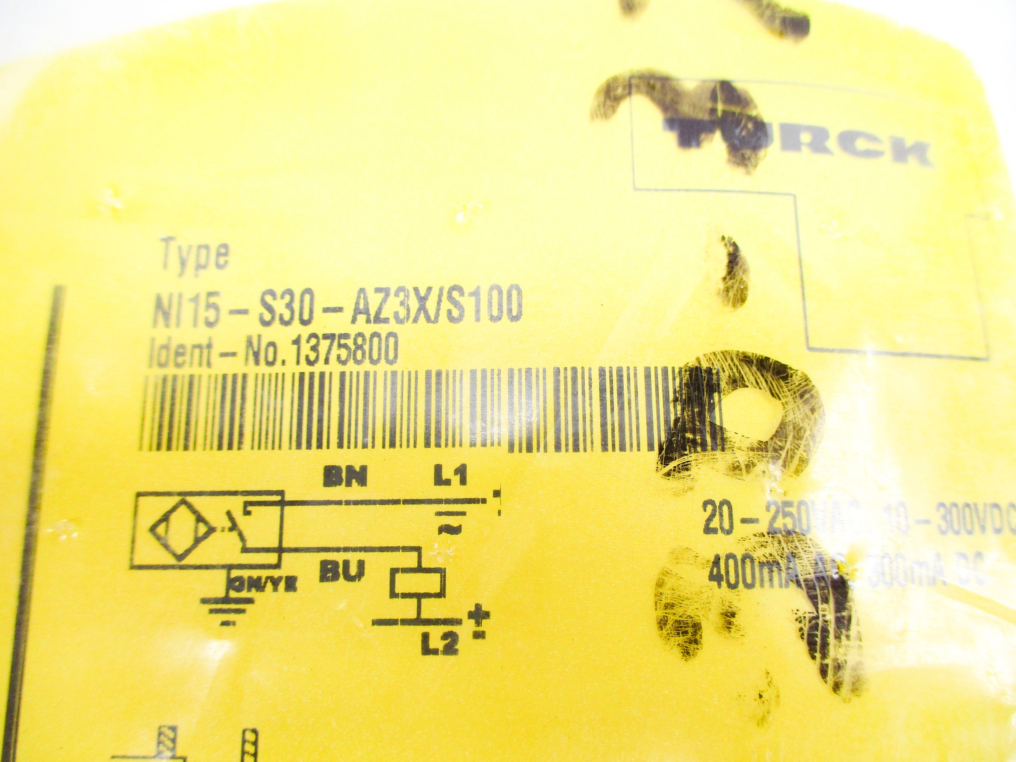 TURCK NI15-S30-AZ3X/S100 NSMP