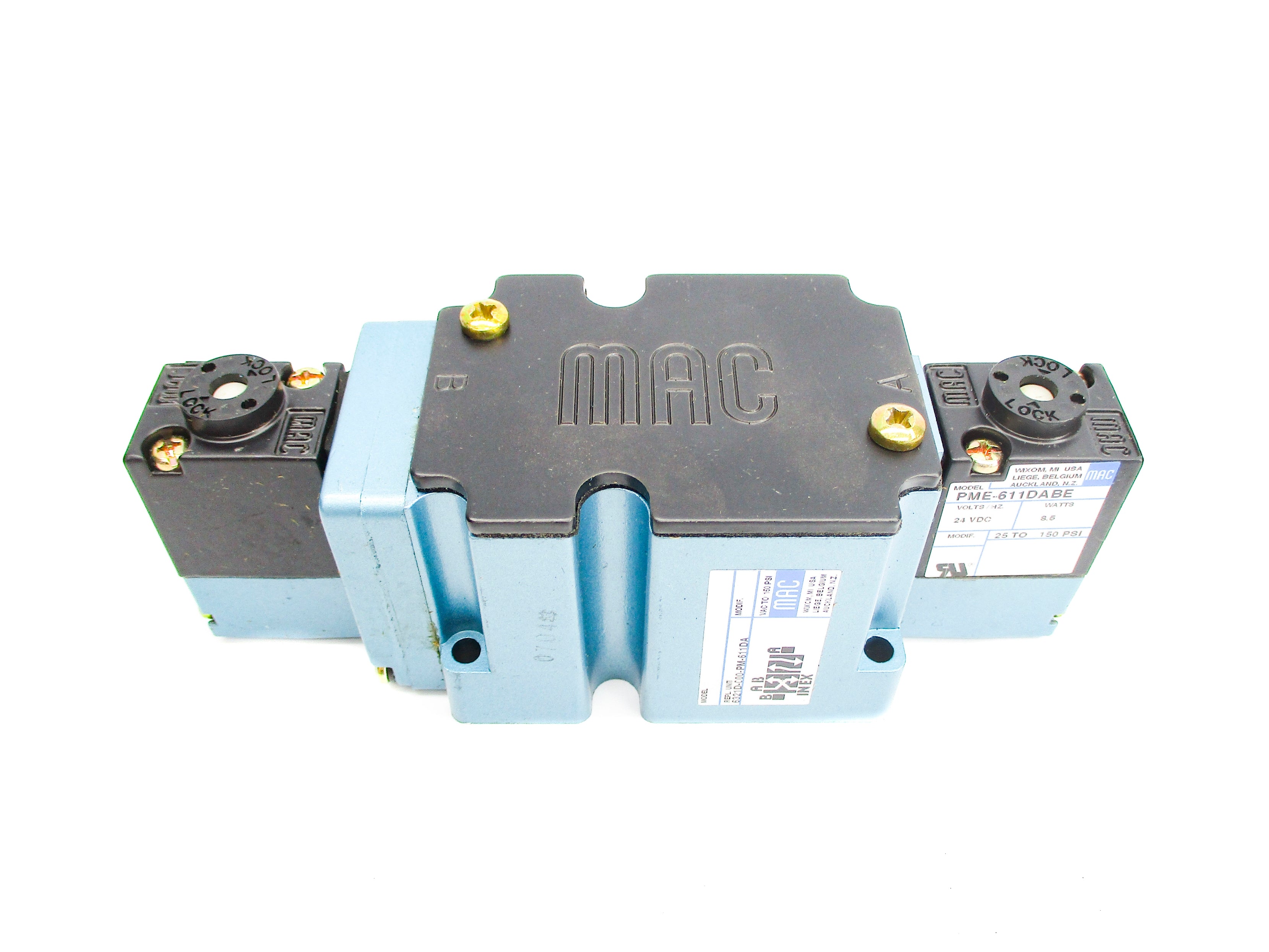 MAC 6321D-000-PM-611DA 150PSI 24VDC NSNP