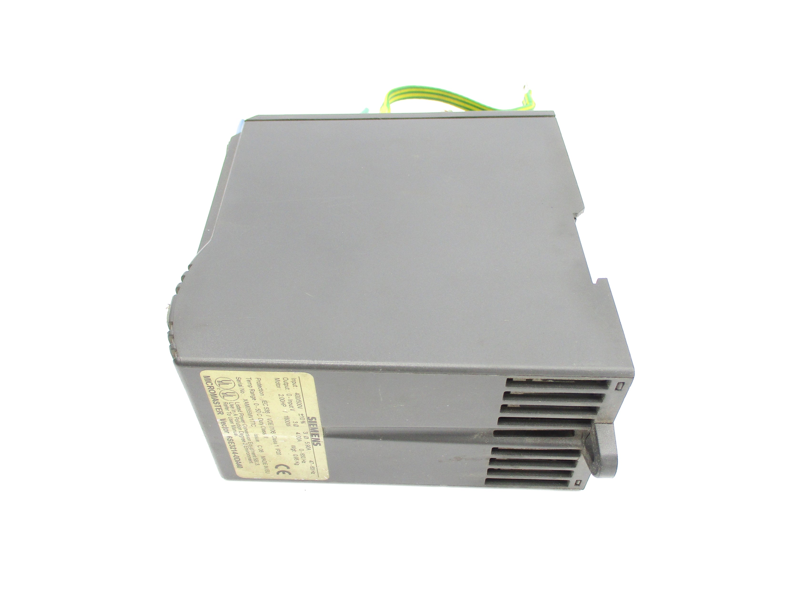 SIEMENS 6SE3214-0DA40 (AS PICTURED) UNMP