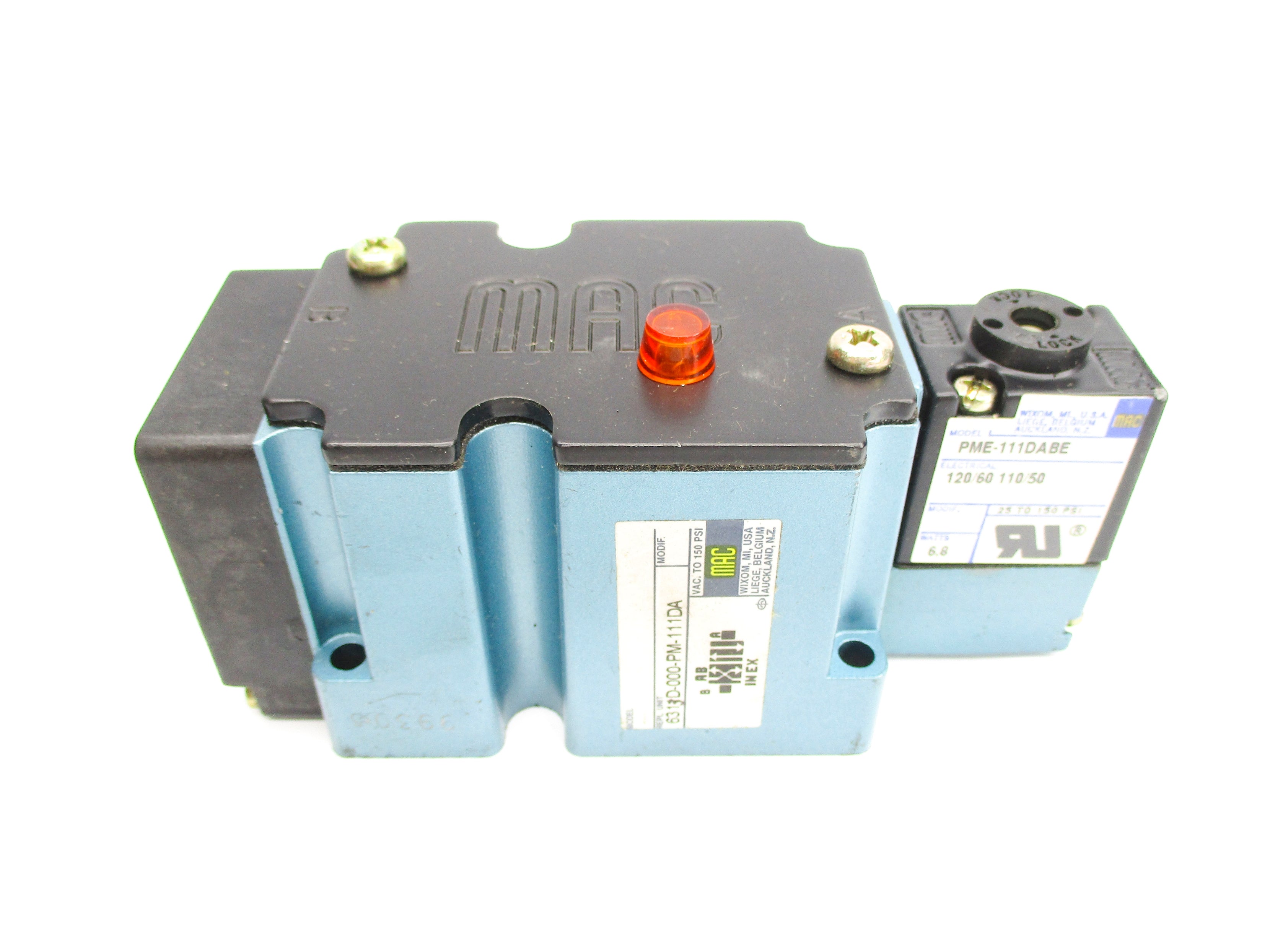 MAC 6313D-000-PM-111DA 150PSI 110/120V NSNP