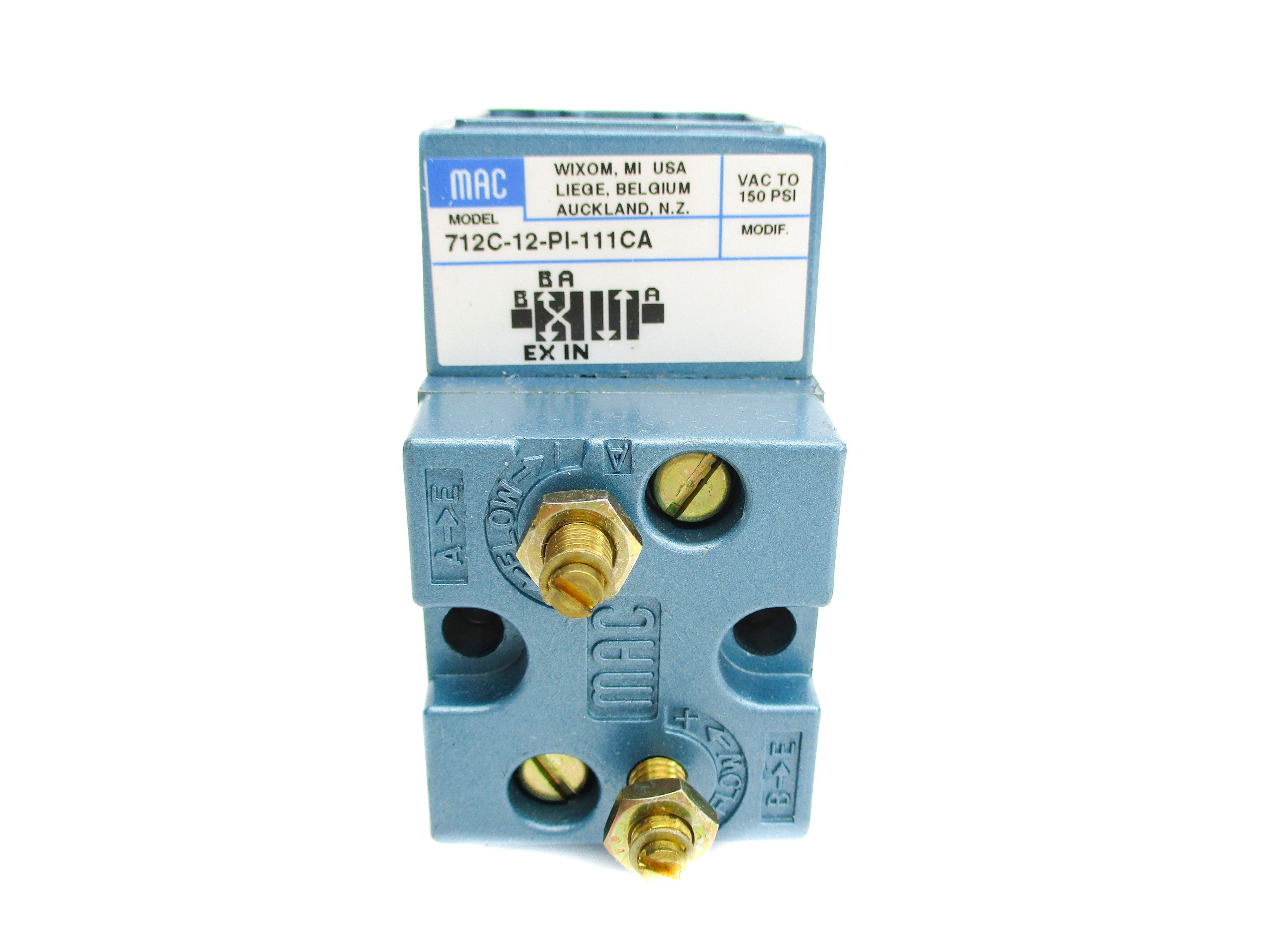 MAC 712C-12-PI-111CA 150PSI (AS PICTURED) NSNP