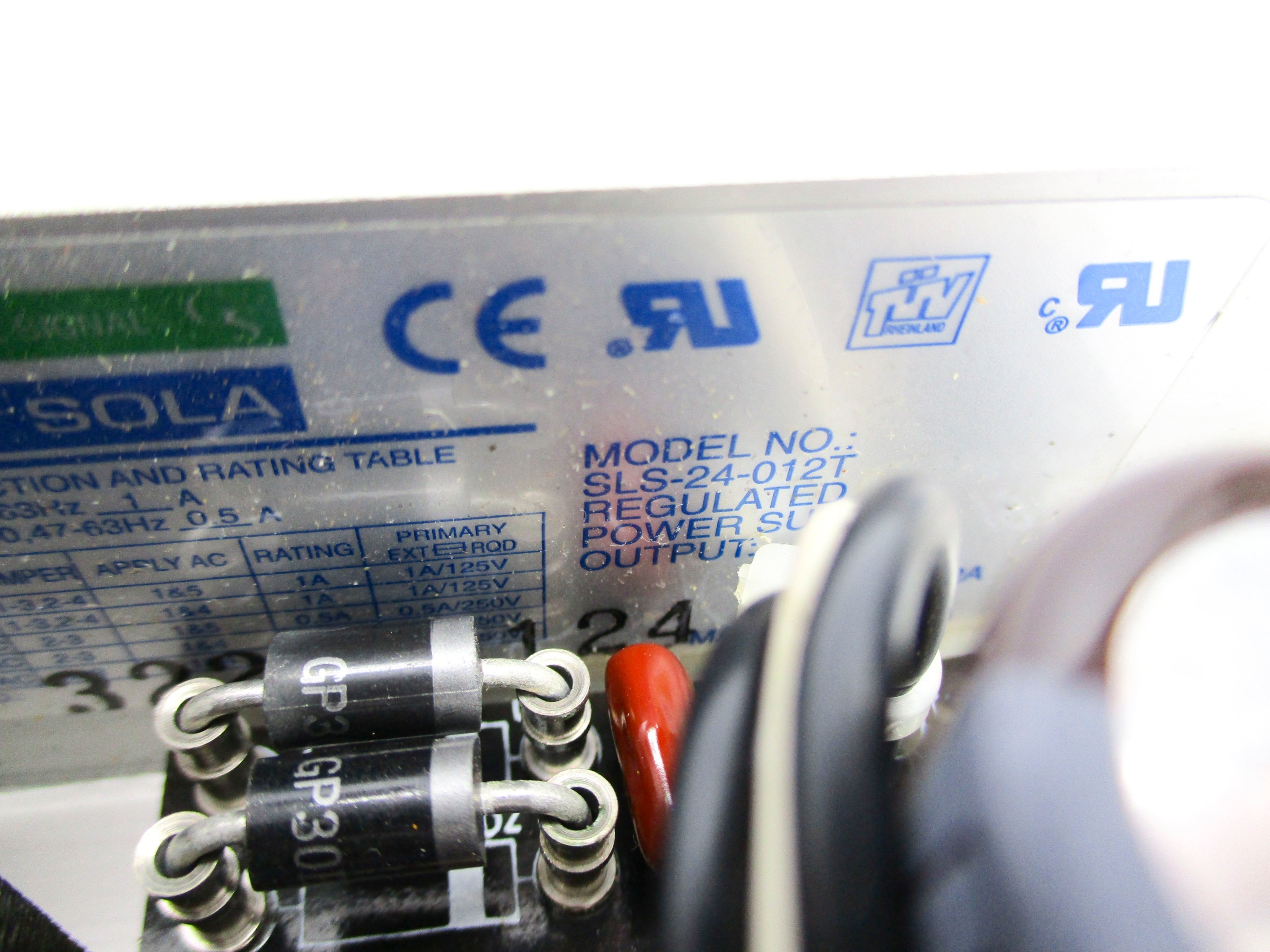 SOLA SLS-24-012T 240VAC 1A NSNP