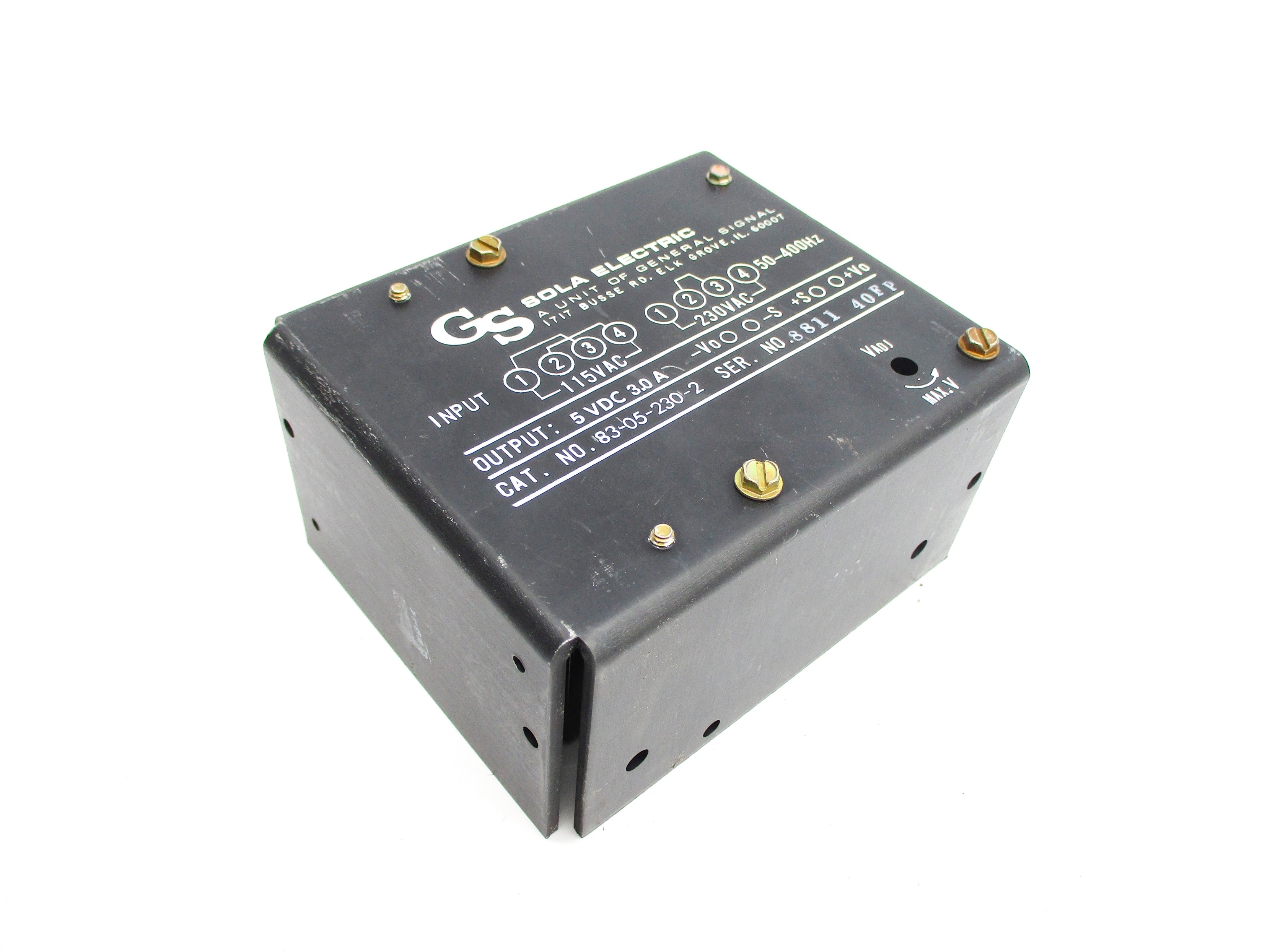 SOLA 83-05-230-2 UNMP