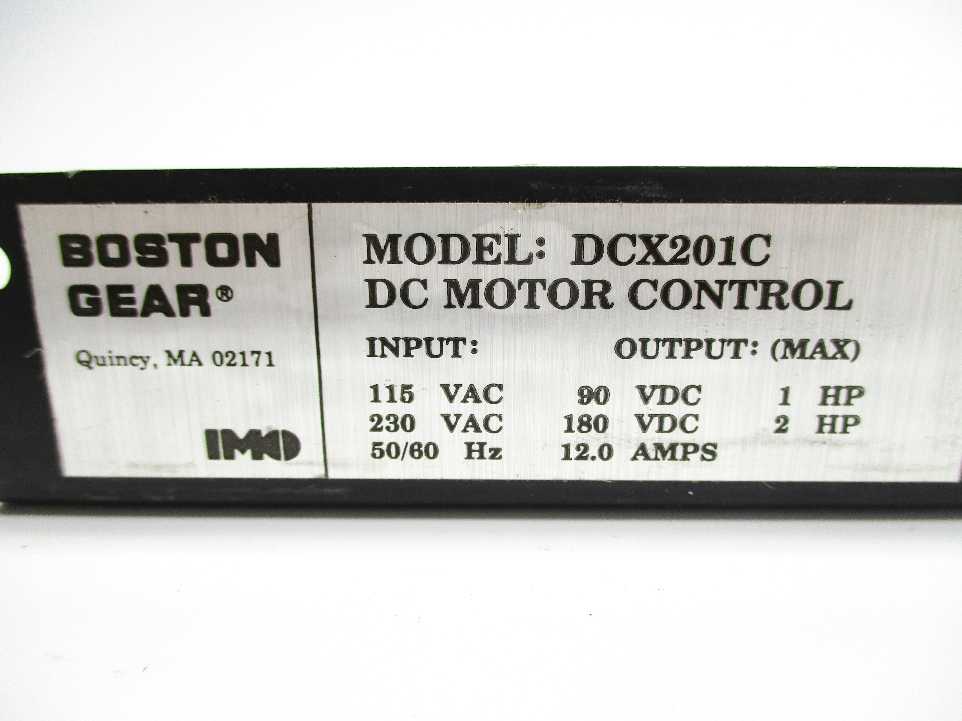 BOSTON GEAR DCX201C NSNP