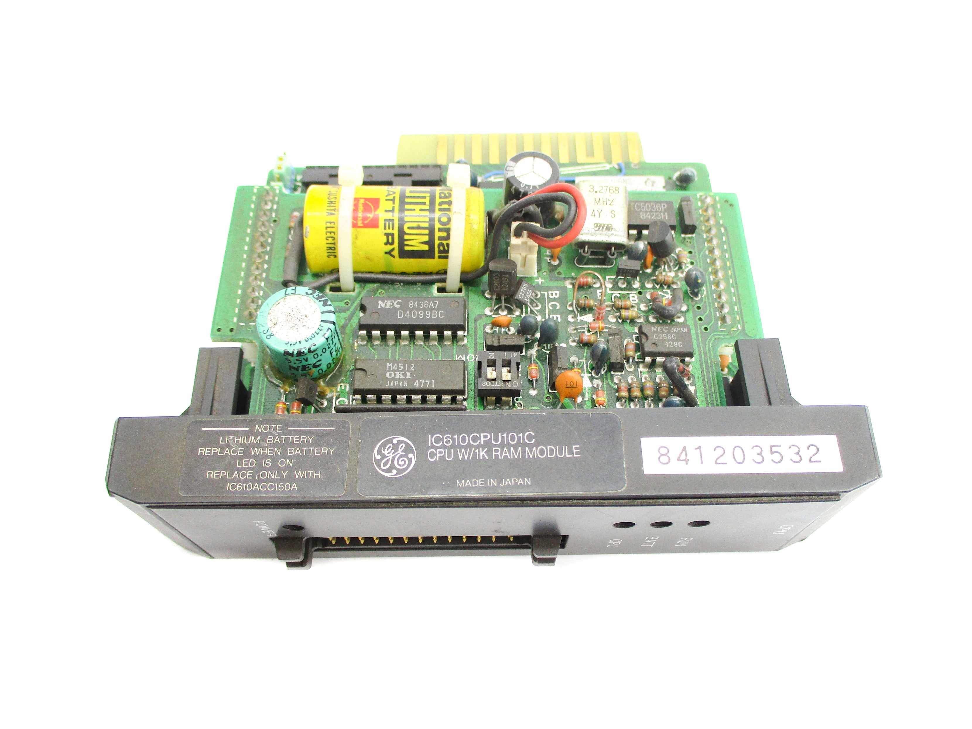 GENERAL ELECTRIC IC610CPU101C UNMP
