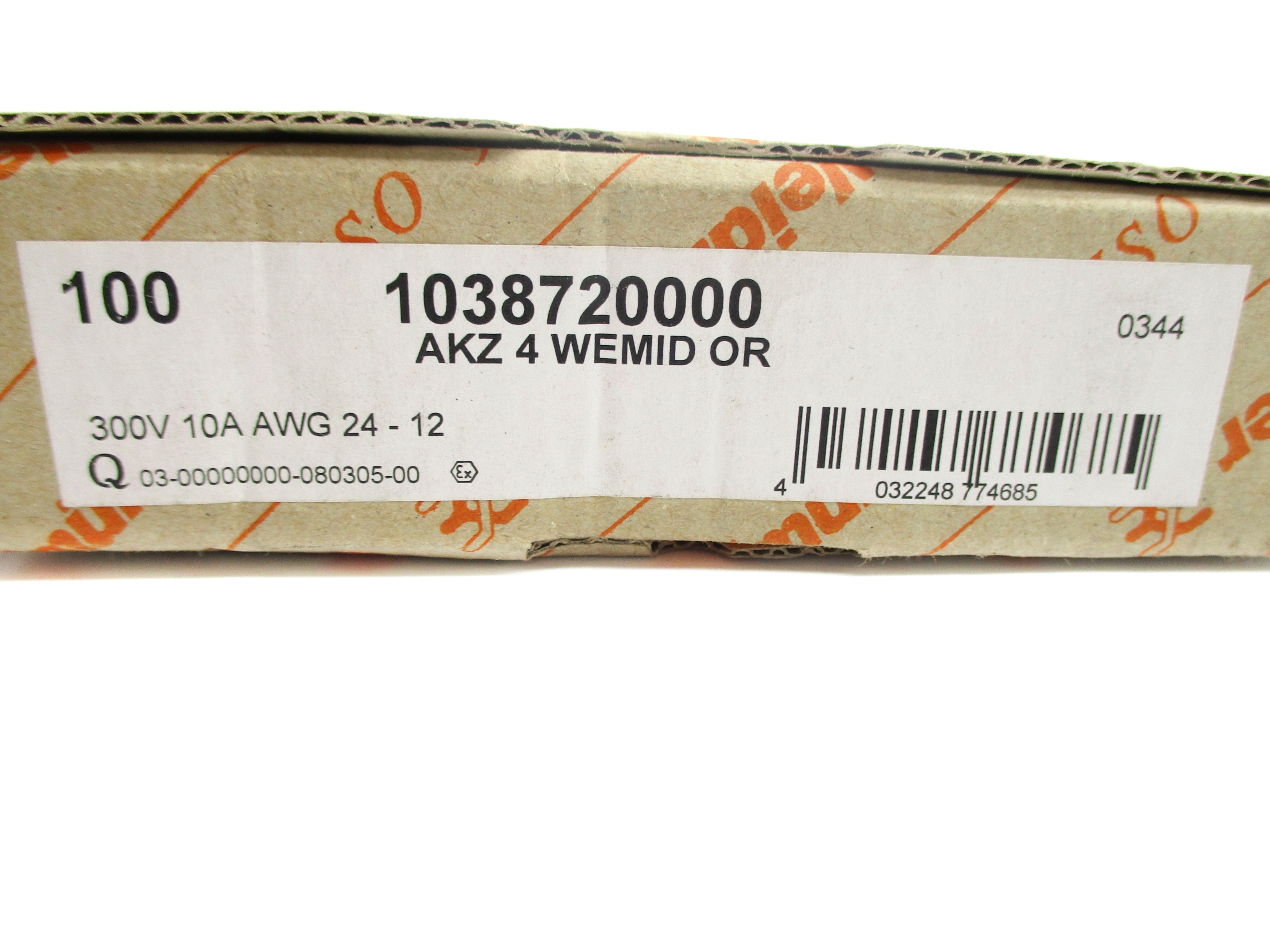 WEIDMULLER AKZ4 (PKG OF 100) NSMP