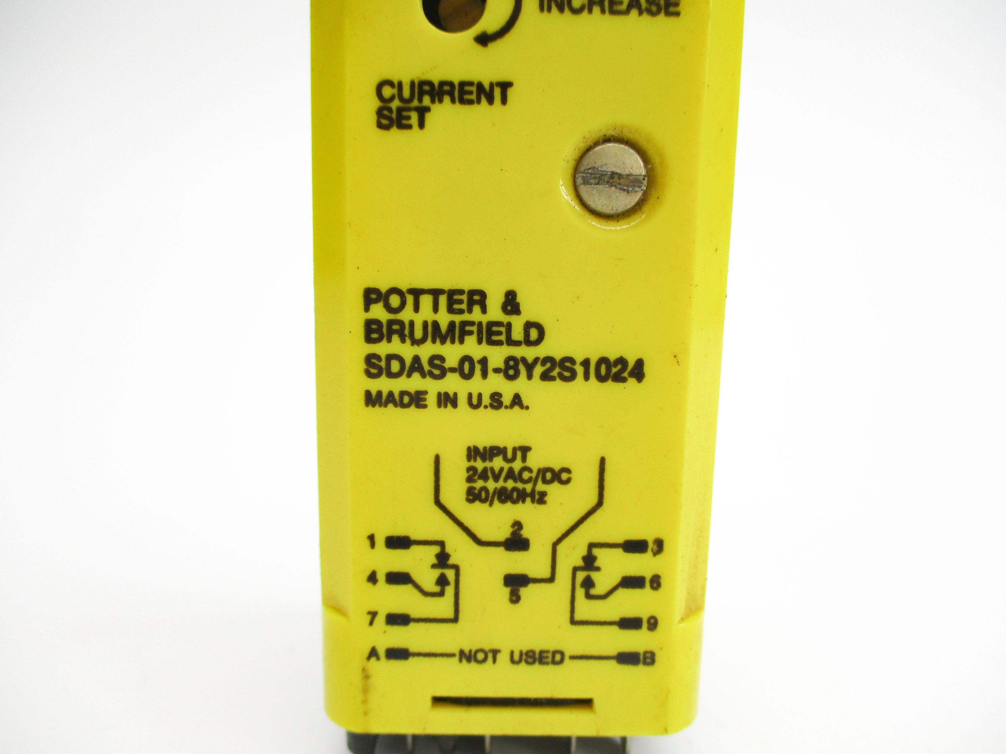 POTTER & BRUMFIELD SDAS-01-8Y2S1024 24VAC/DC NSNP