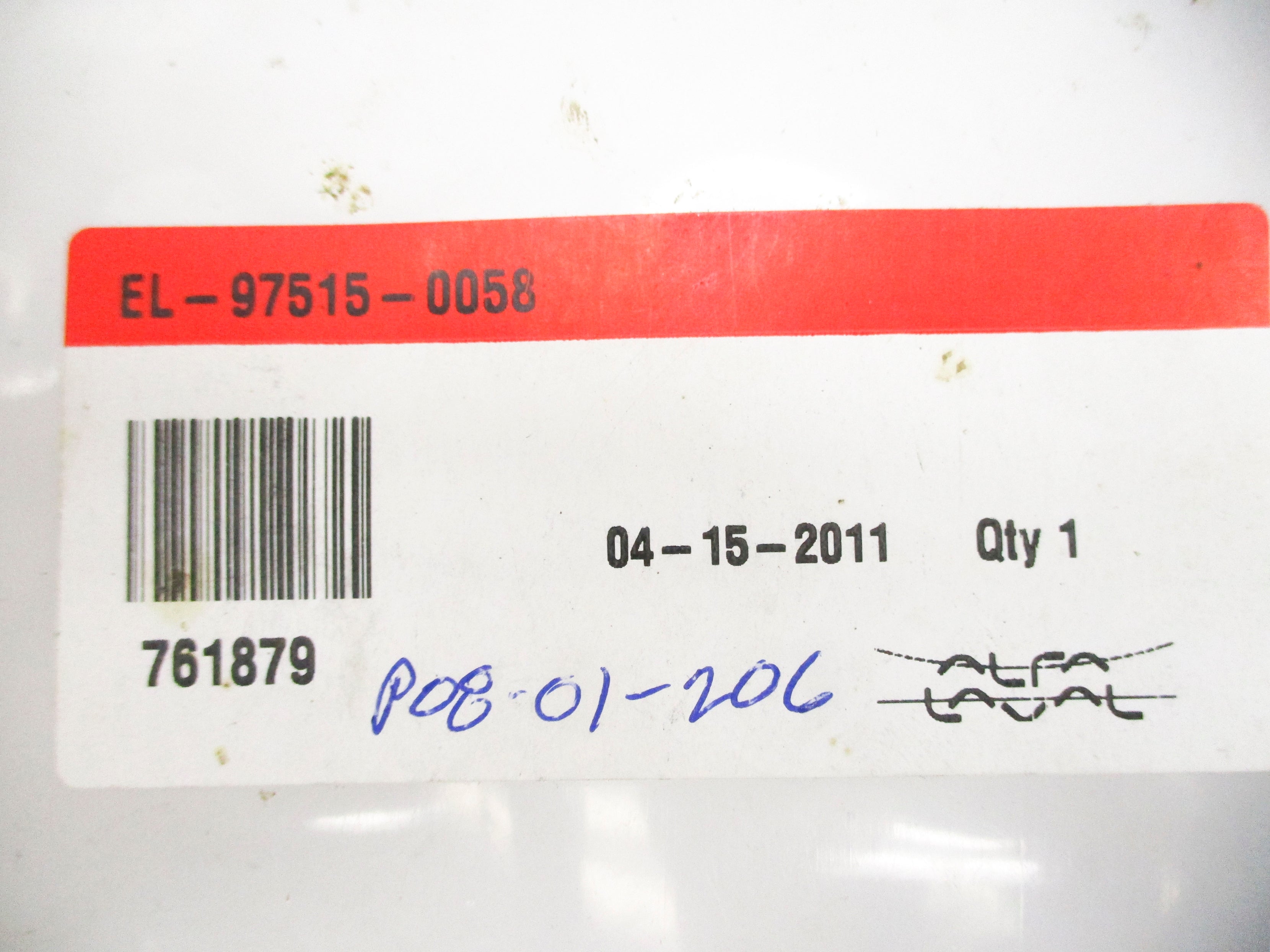 TRI-CLOVER EL-97515-0058 NSMP