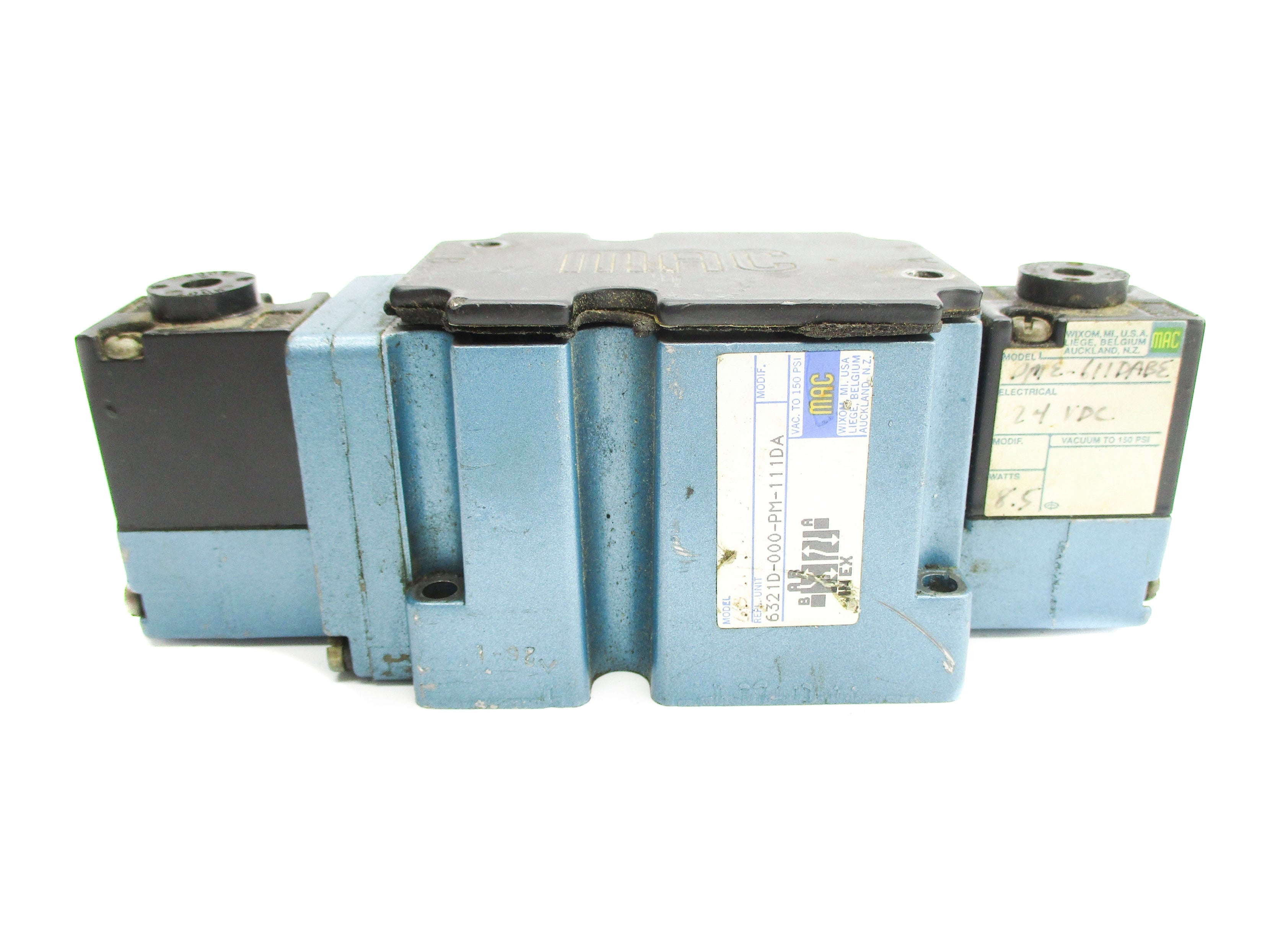 MAC 6321D-000-PM-111DA 150PSI 24VDC UNMP