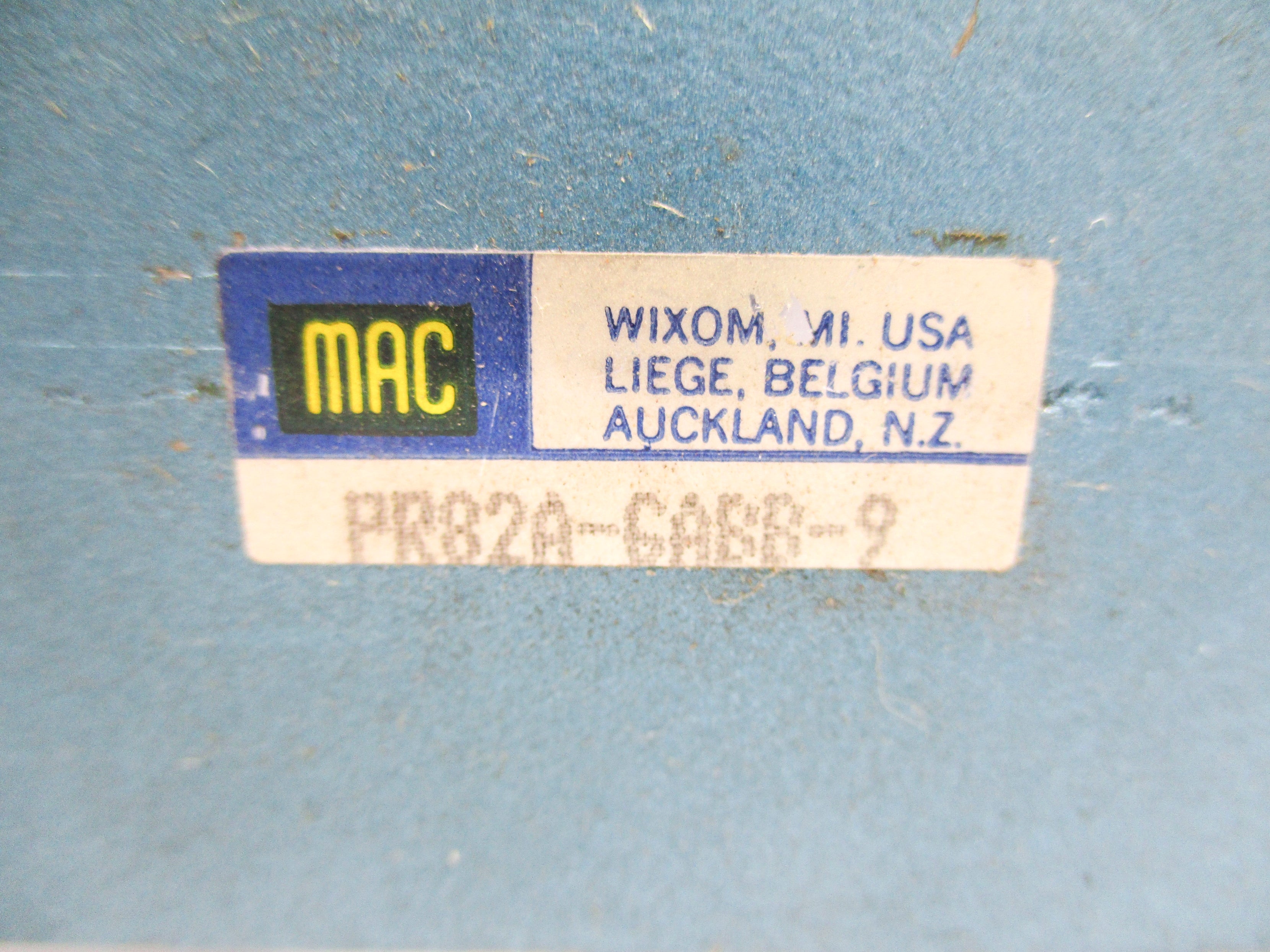MAC PR82A-6ABB-9 (AS PICTURED) UNMP