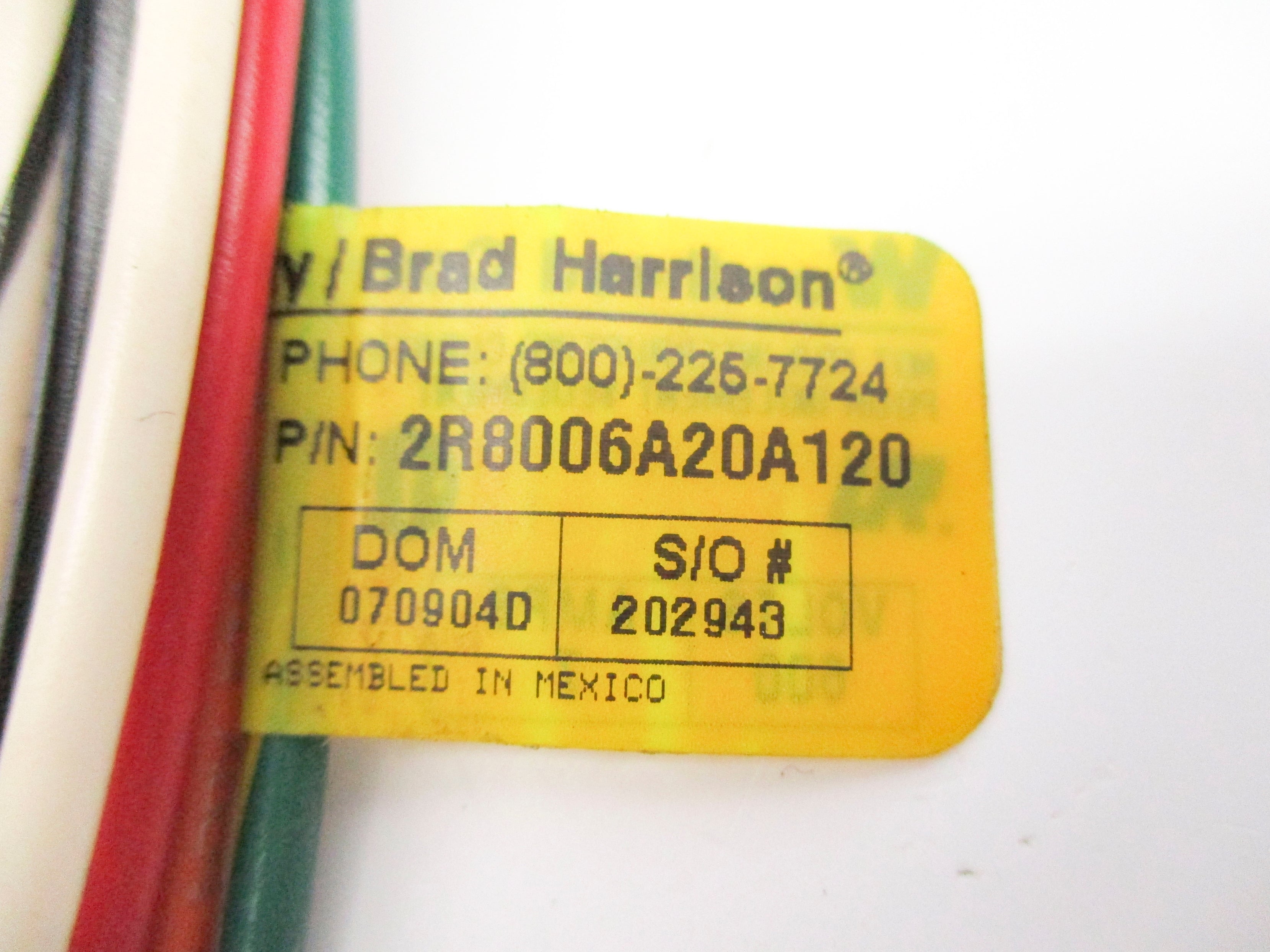 DANIEL WOODHEAD 2R8006A20A120 NSNP