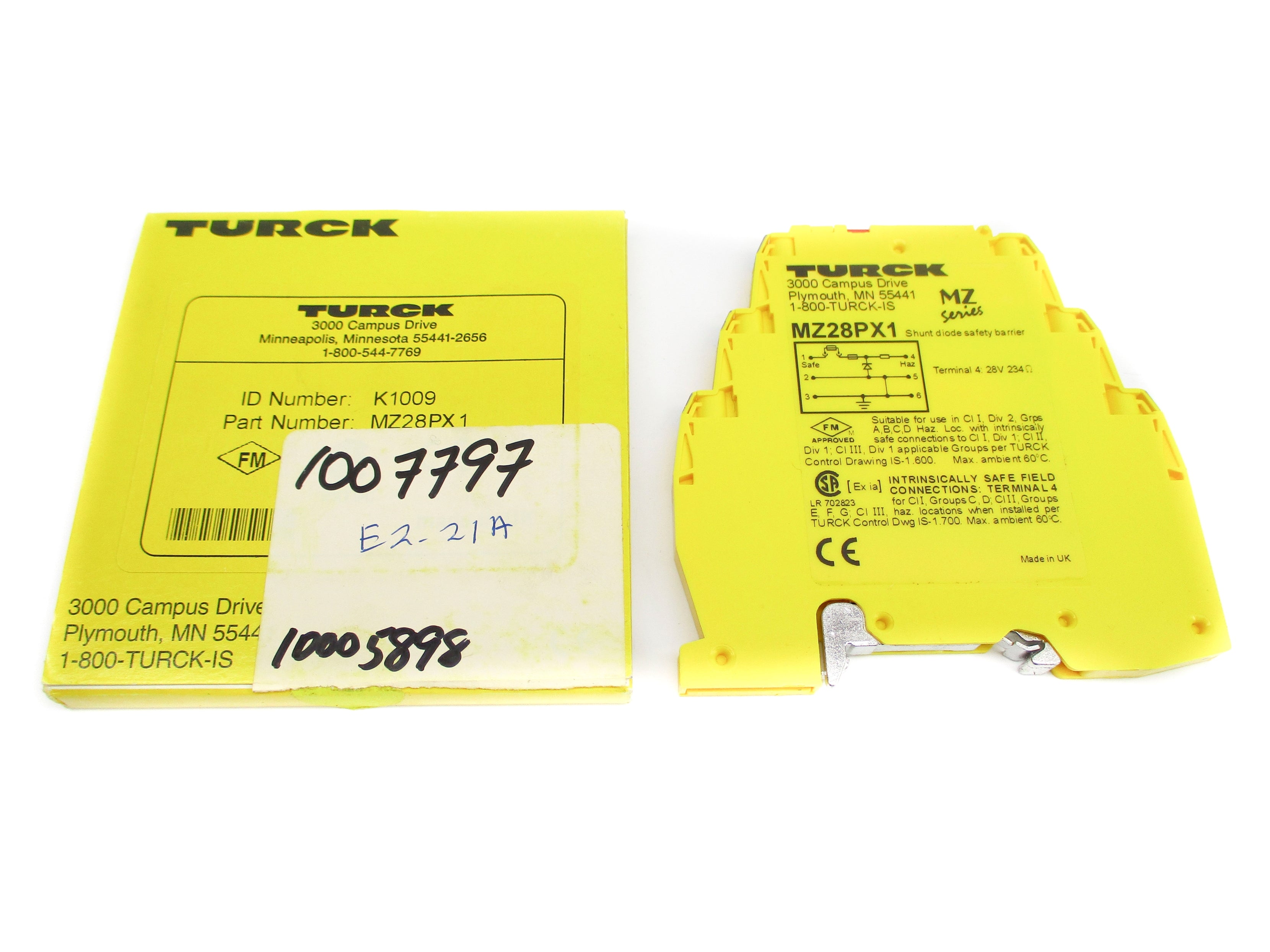 TURCK MZ28PX1 NSMP