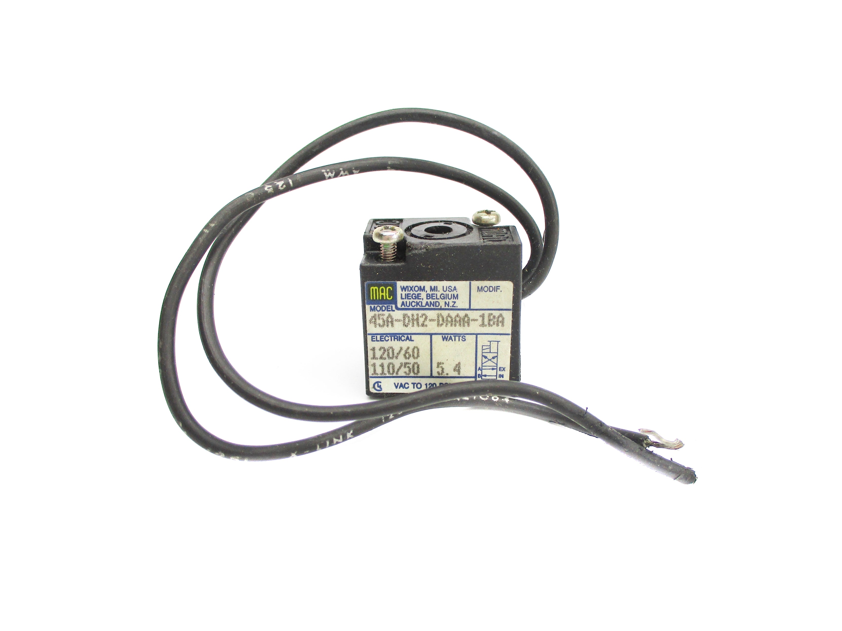MAC 45A-DH2-DAAA-1BA 110/120V 120PSI UNMP