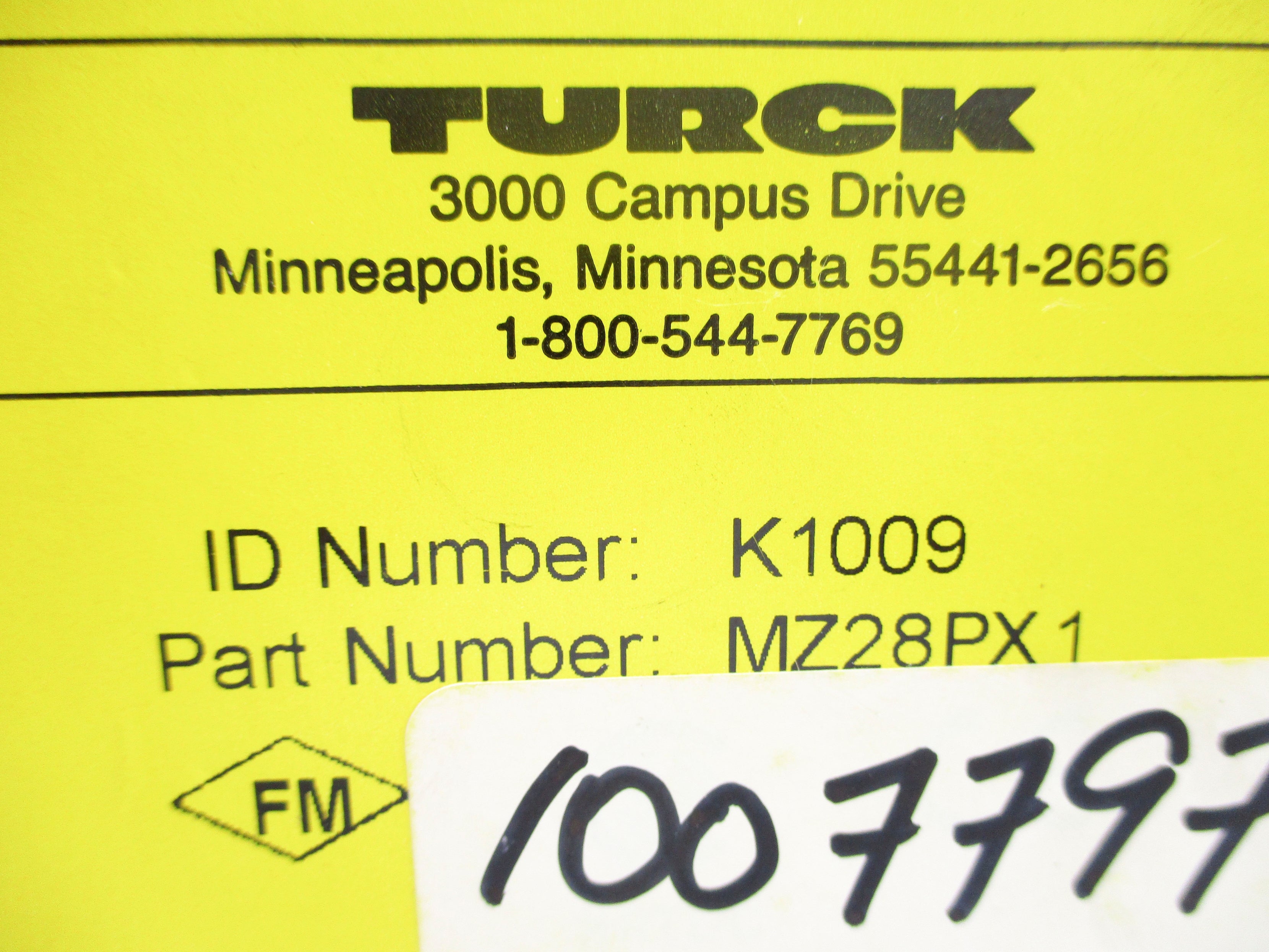 TURCK MZ28PX1 NSMP
