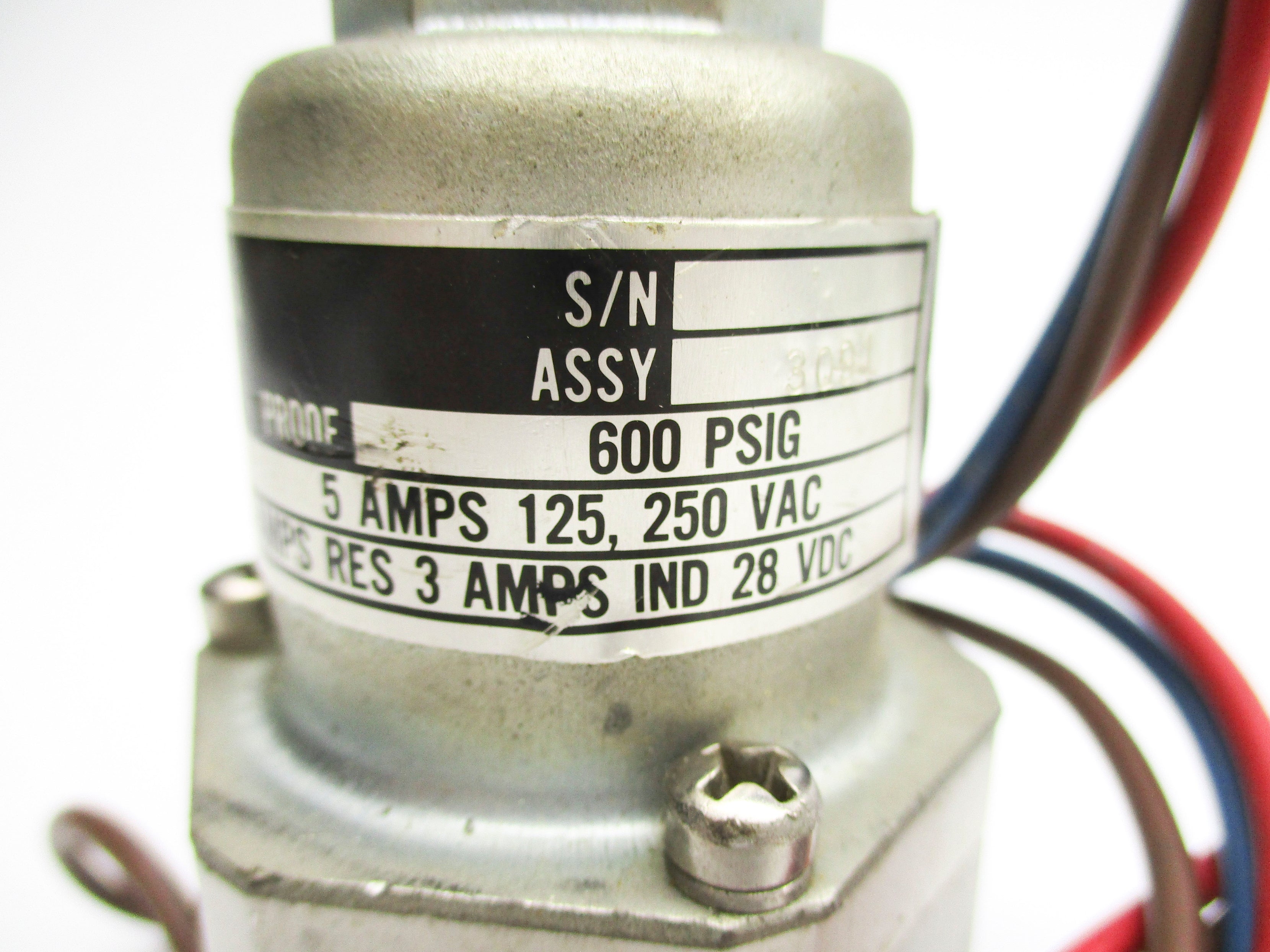ITT 130P4S50 600PSIG NSNP