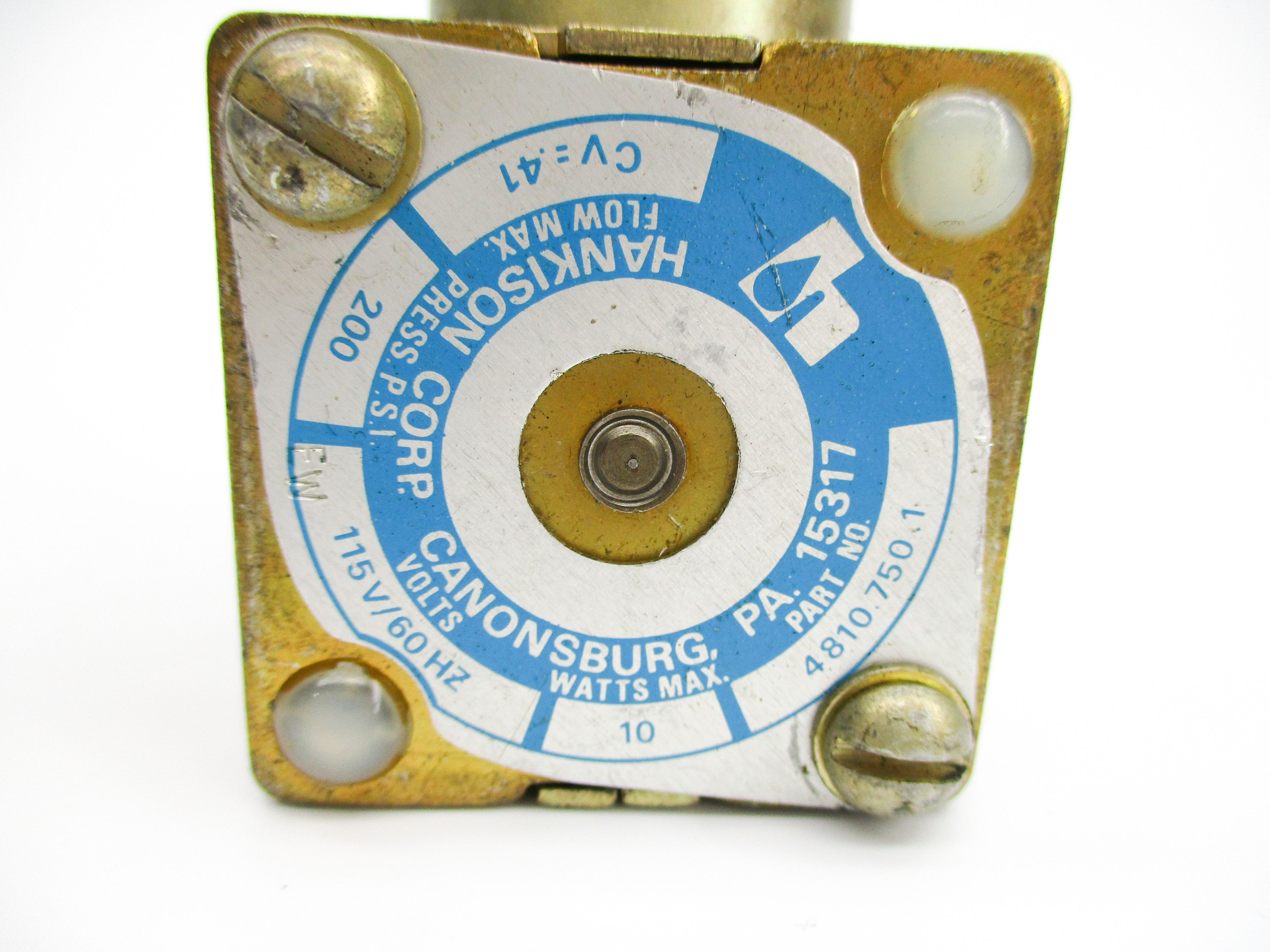 HANKISON 4810-750-1 200PSI 115V UNMP