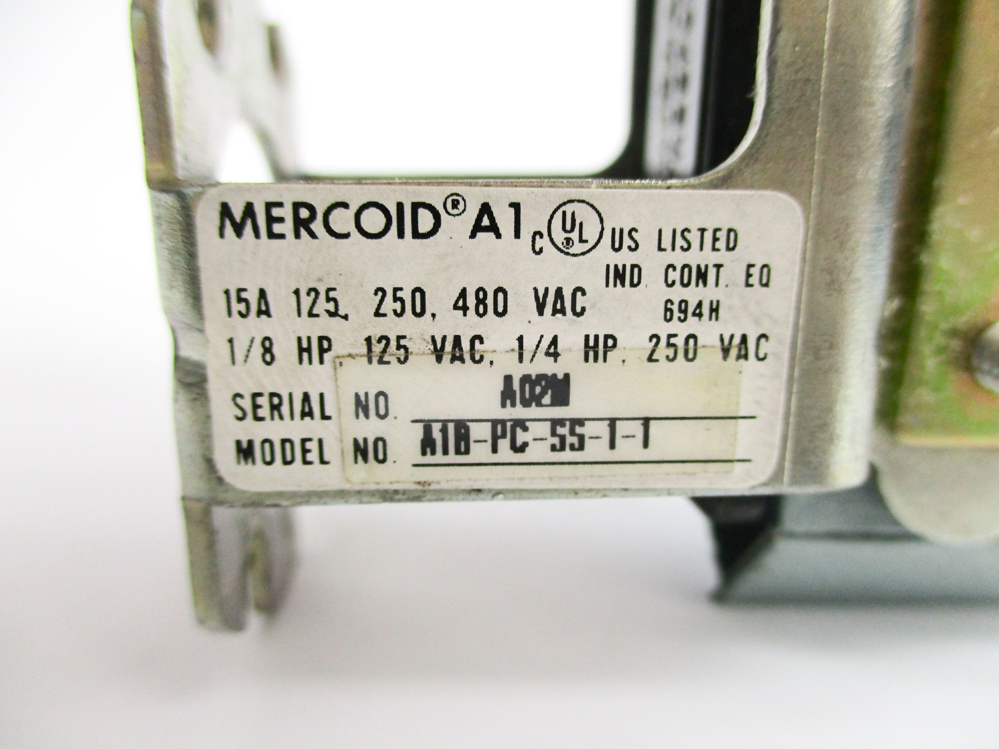MERCOID A1B-PC-SS-1-1 UNMP