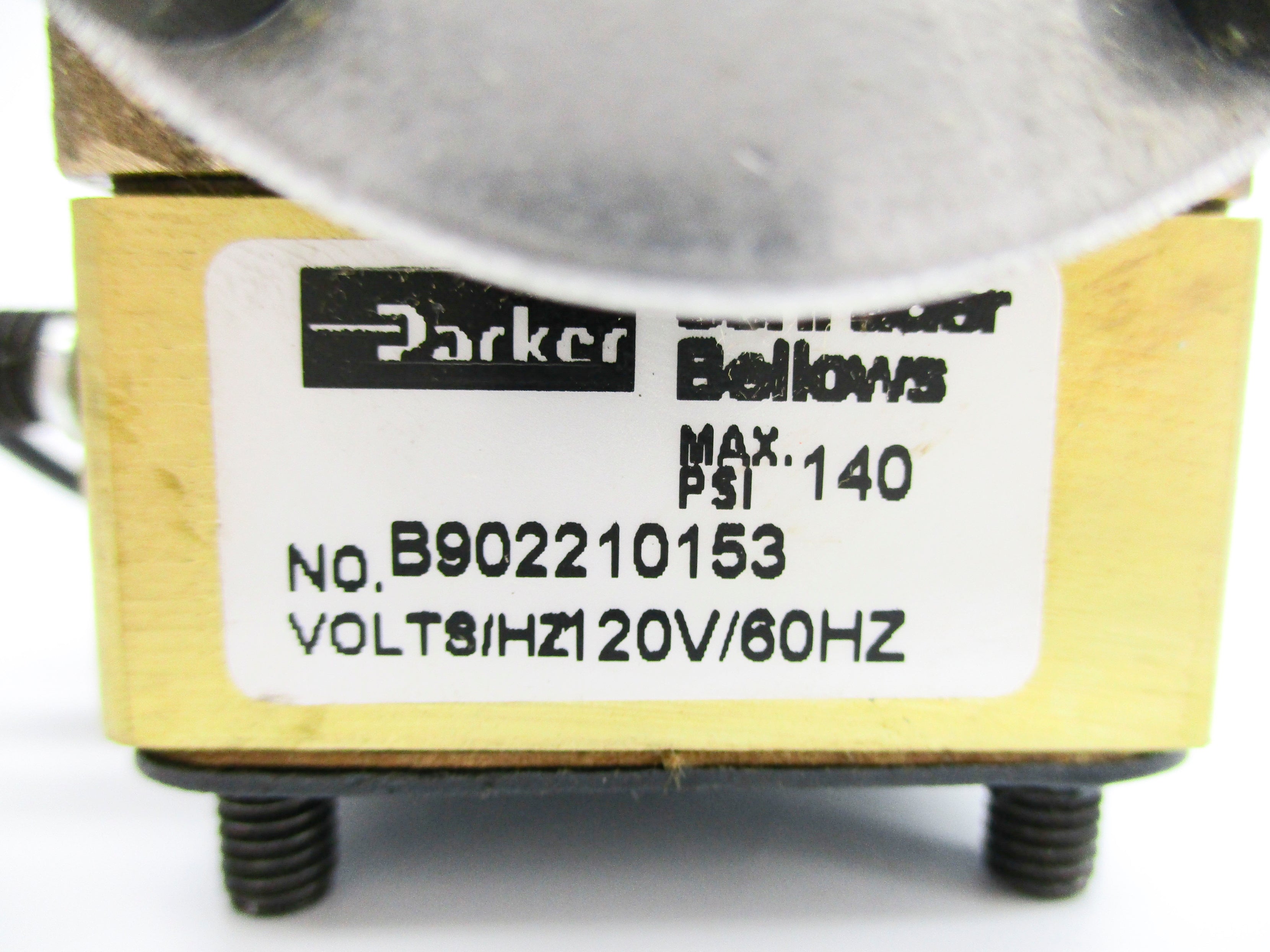 PARKER B902210153 120V 140PSI NSNP