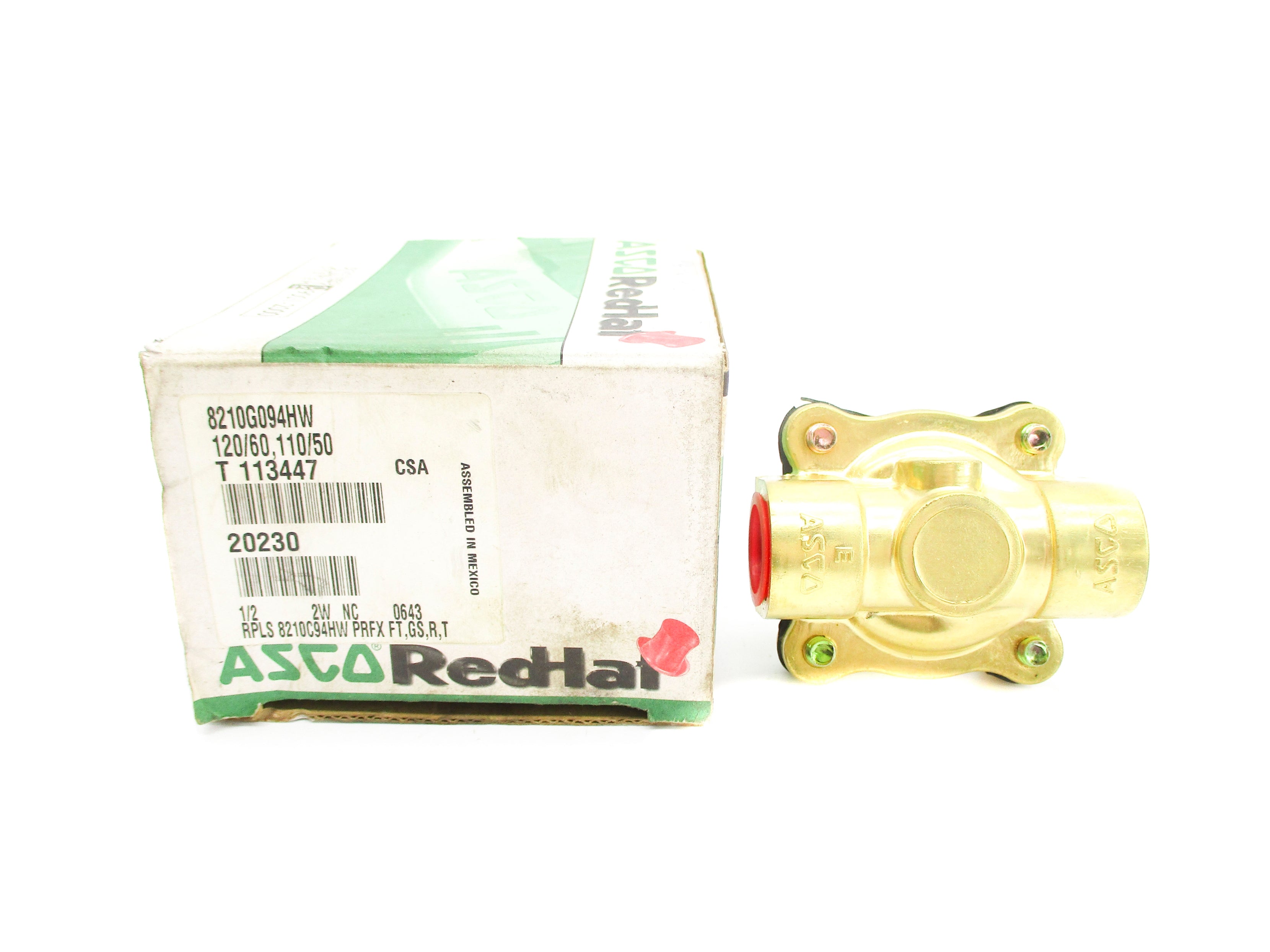 ASCO 8210G094HW 120/60 110/50 (AS PICTURED) NSMP