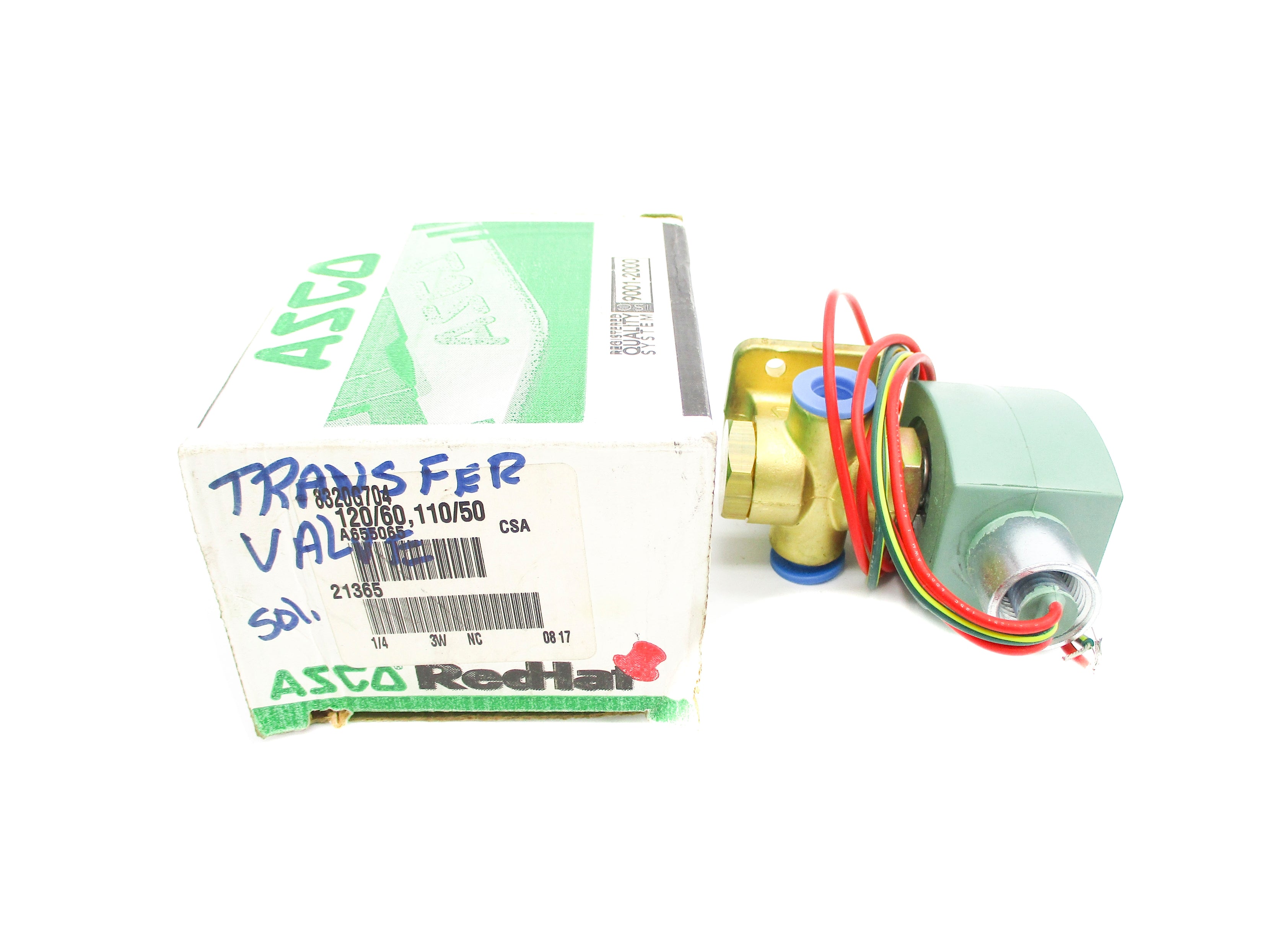 ASCO 8320G704 120/60 110/50 150PSI NSMP