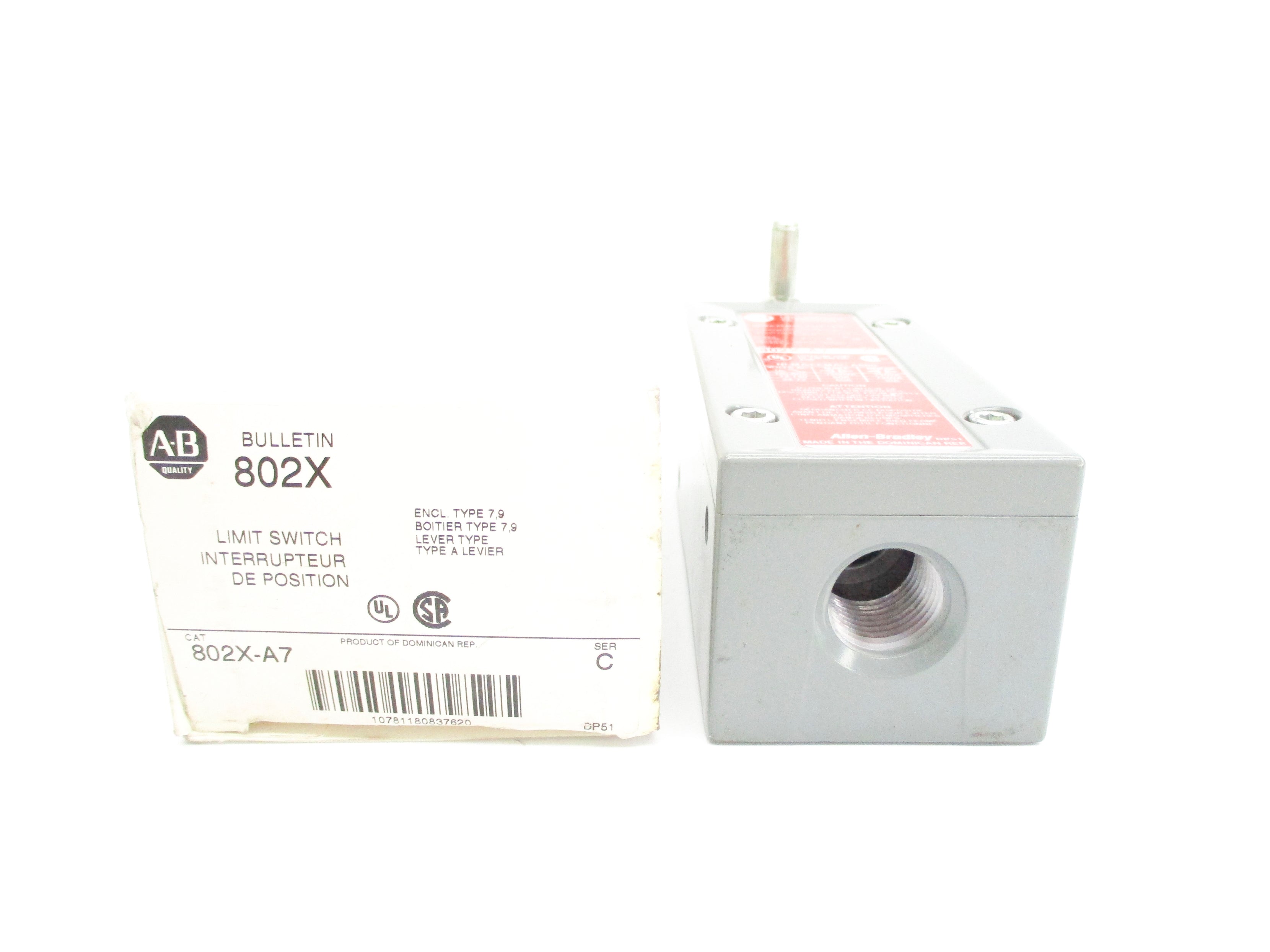 INDUSTRIAL SPARE PART 802X-A7 SER. C 120-600VAC 60A (WH) NSMP