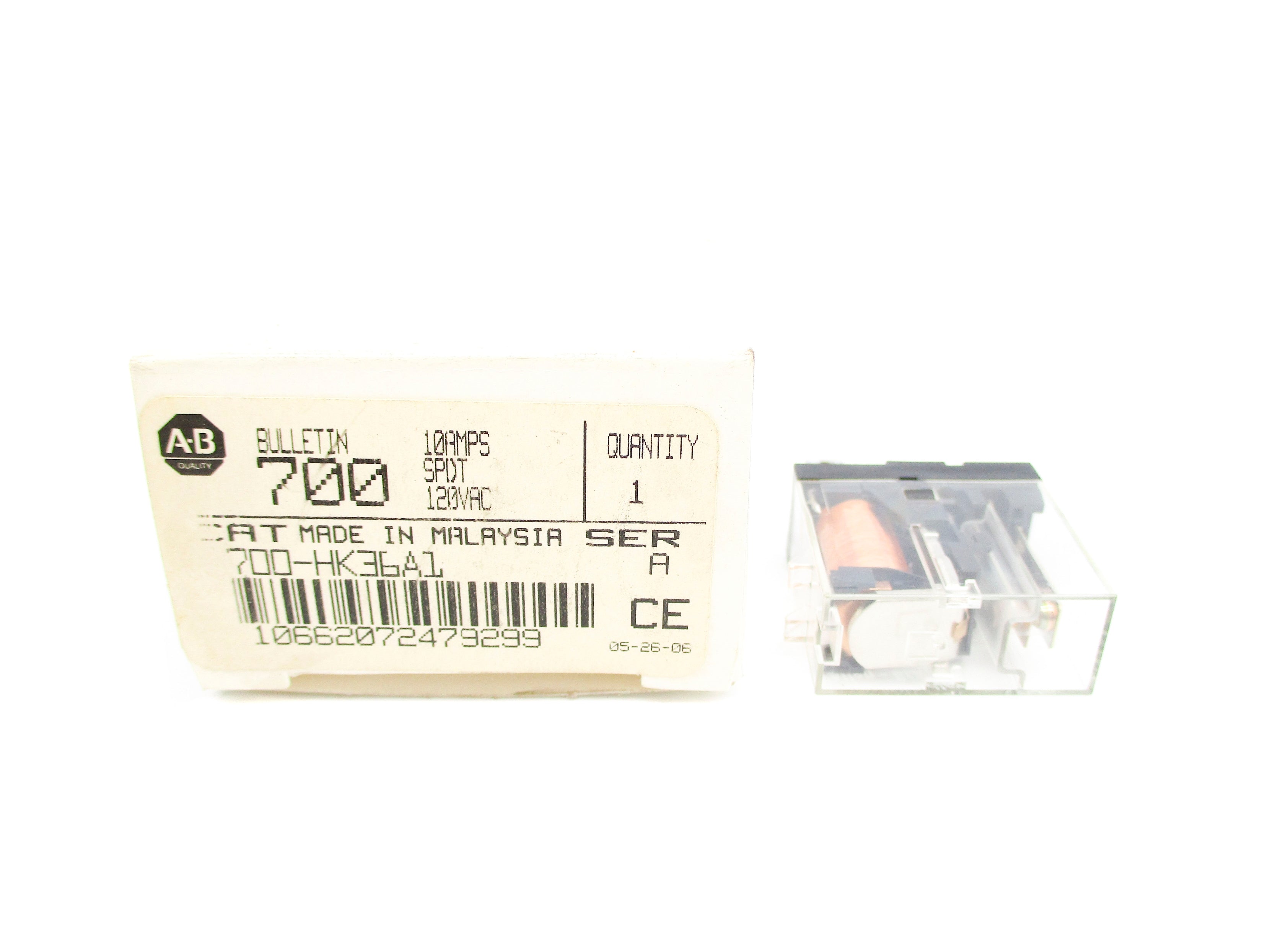 INDUSTRIAL SPARE PART 700-HK36A1 SER. A 120VAC 10A (WH) NSMP