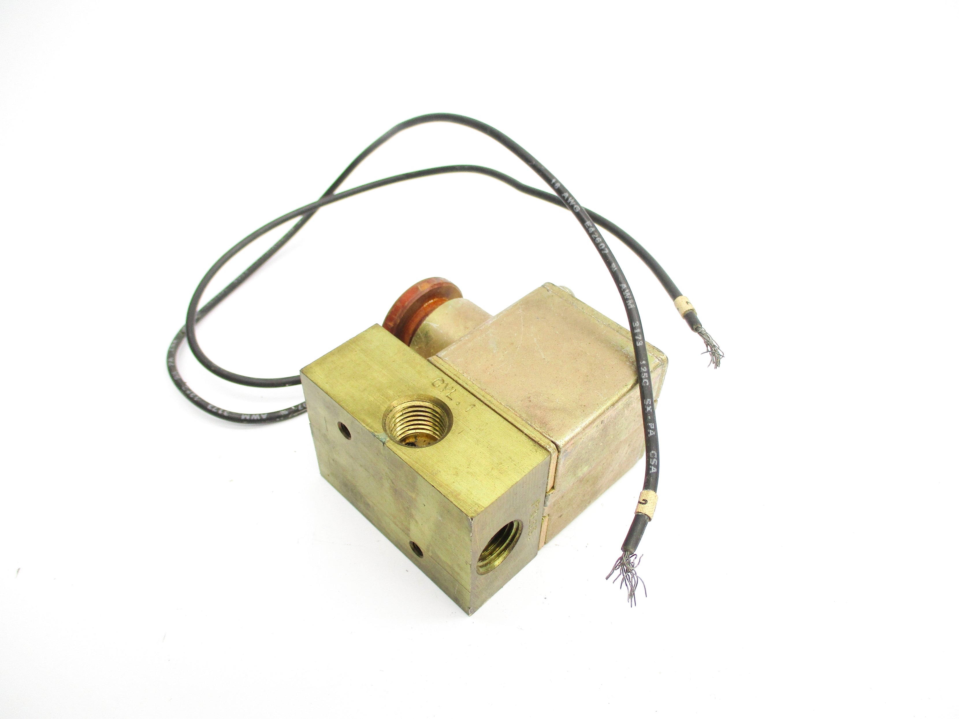VALCOR ENGINEERING 10C19B4-1 115V 125PSI UNMP