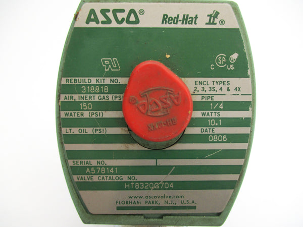 ASCO HT8320G704 110/120V 150PSI UNMP