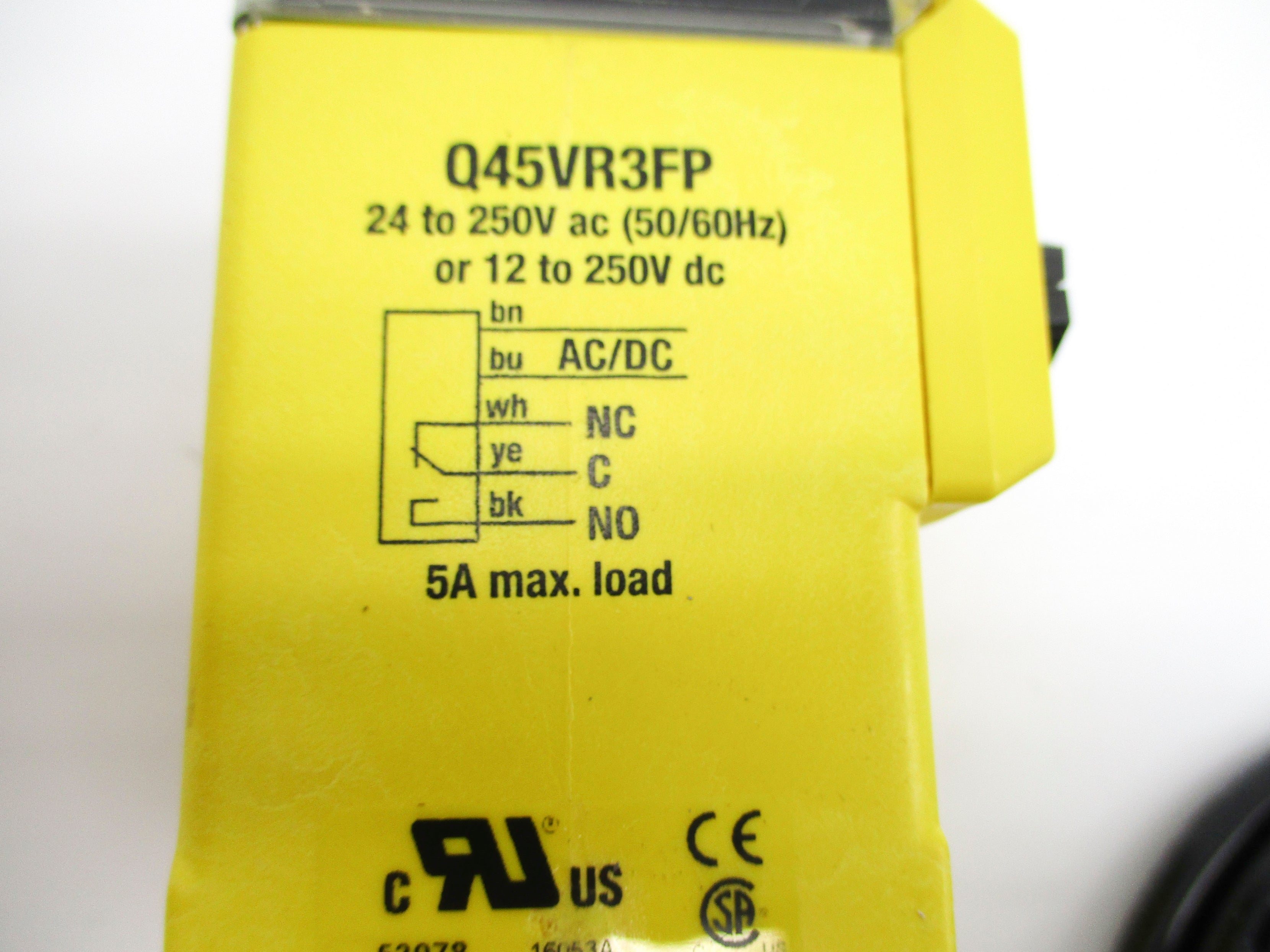 BANNER ENGINEERING Q45VR3FP 12-250VDC NSNP