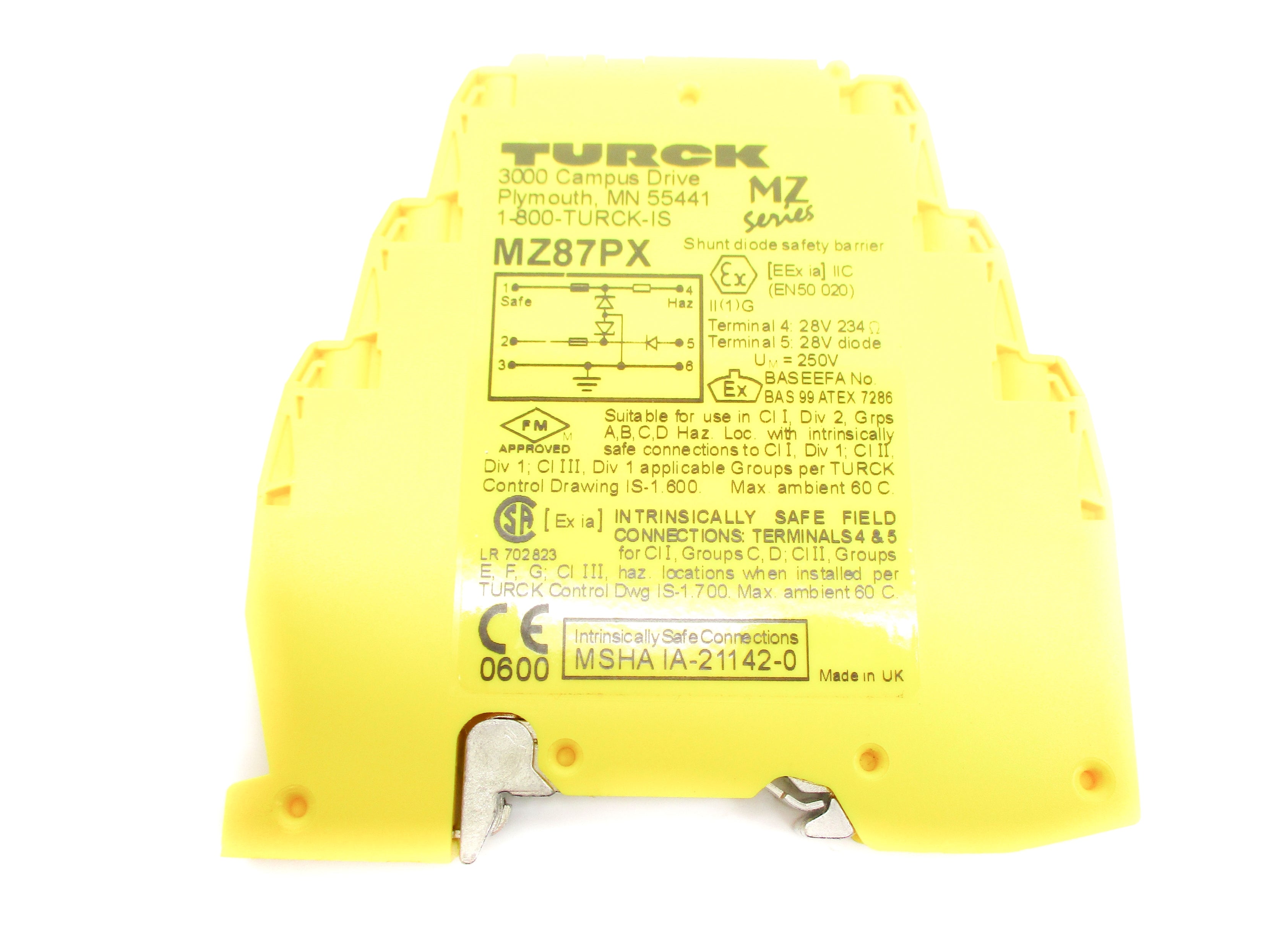 TURCK MZ87PX NSMP