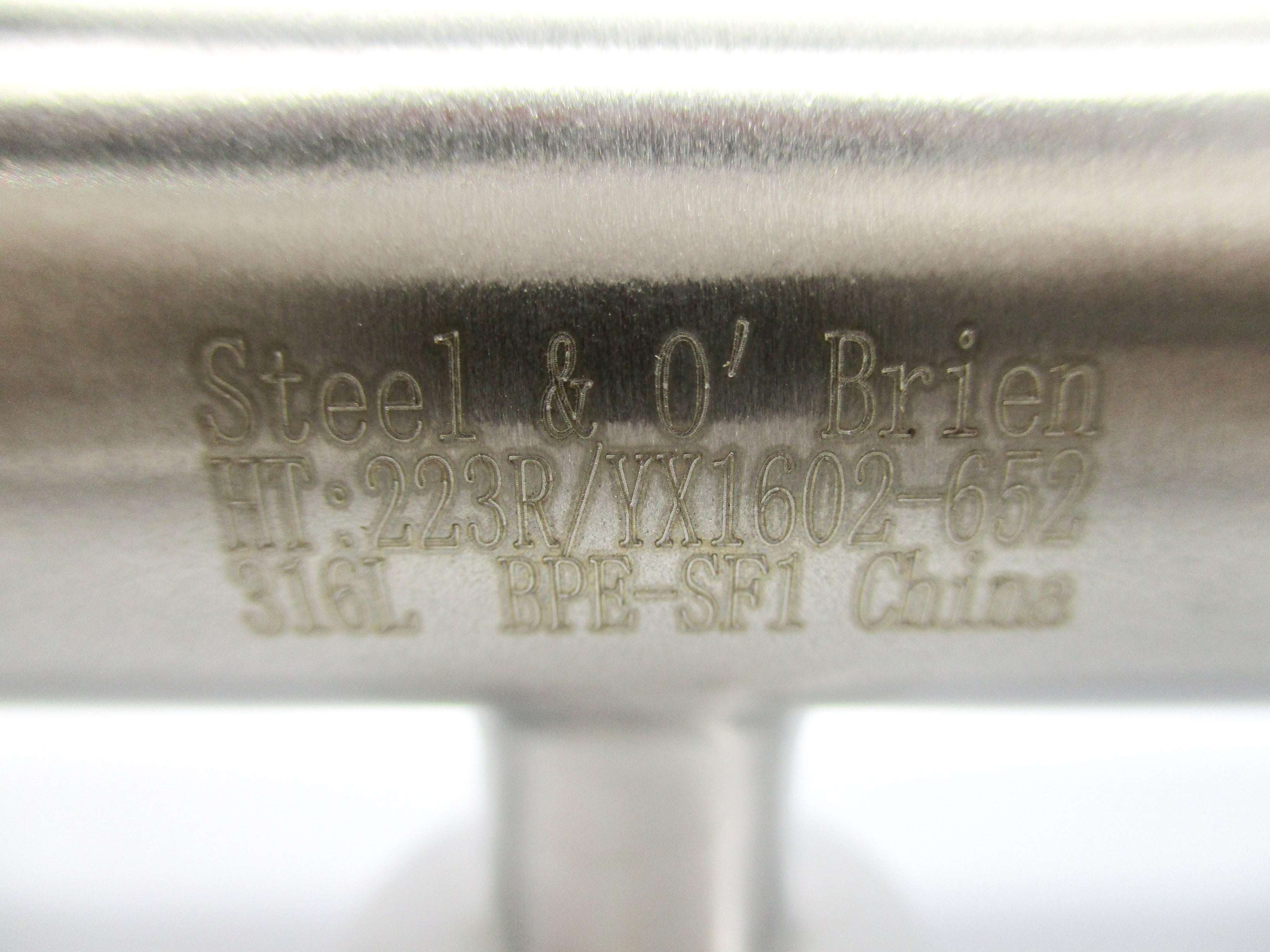 STEEL & O'BRIEN 316L-BPE-SF1 223R/YX1602-652 NSNP