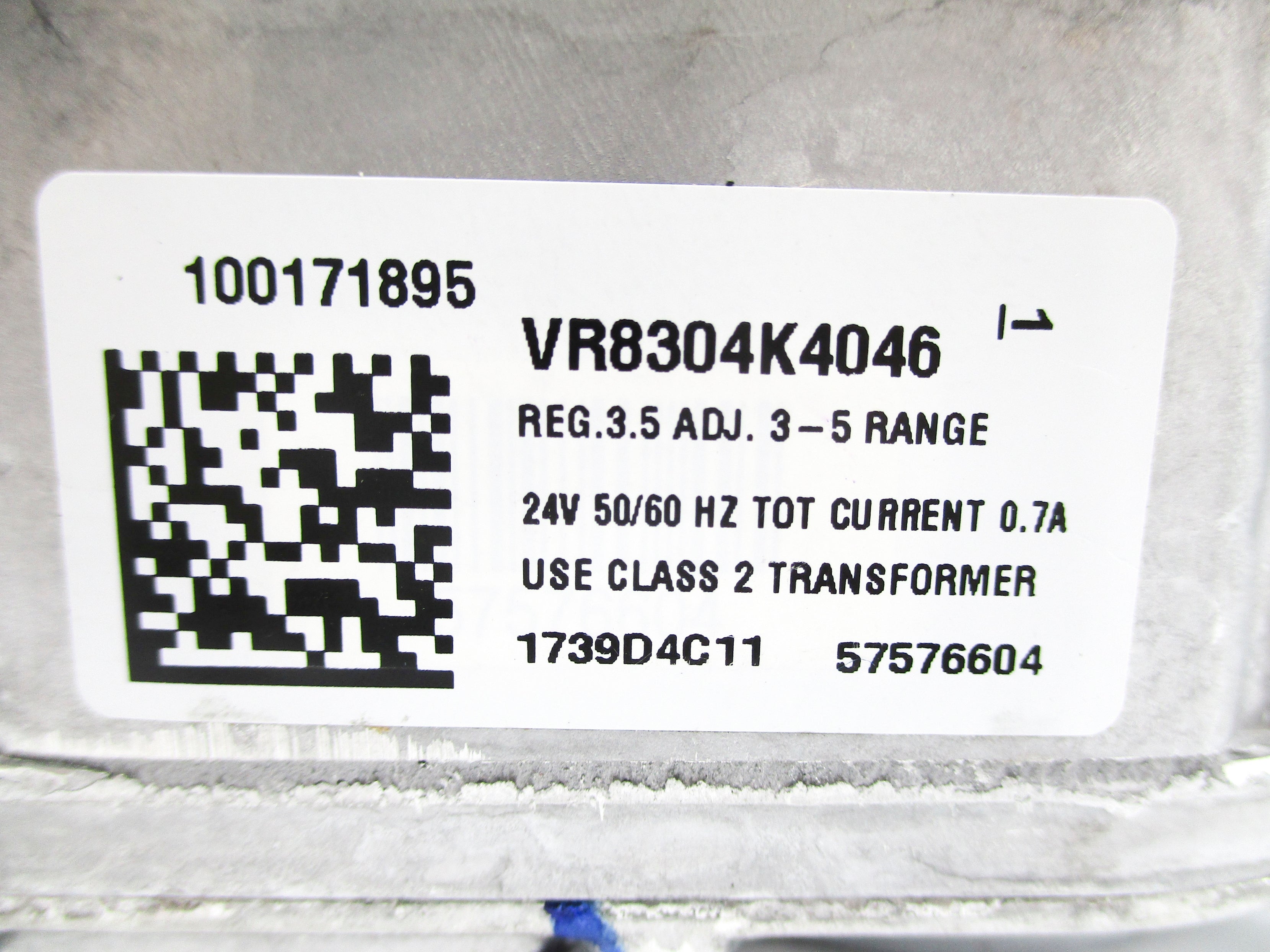 HONEYWELL VR8304K4046 24V NSNP