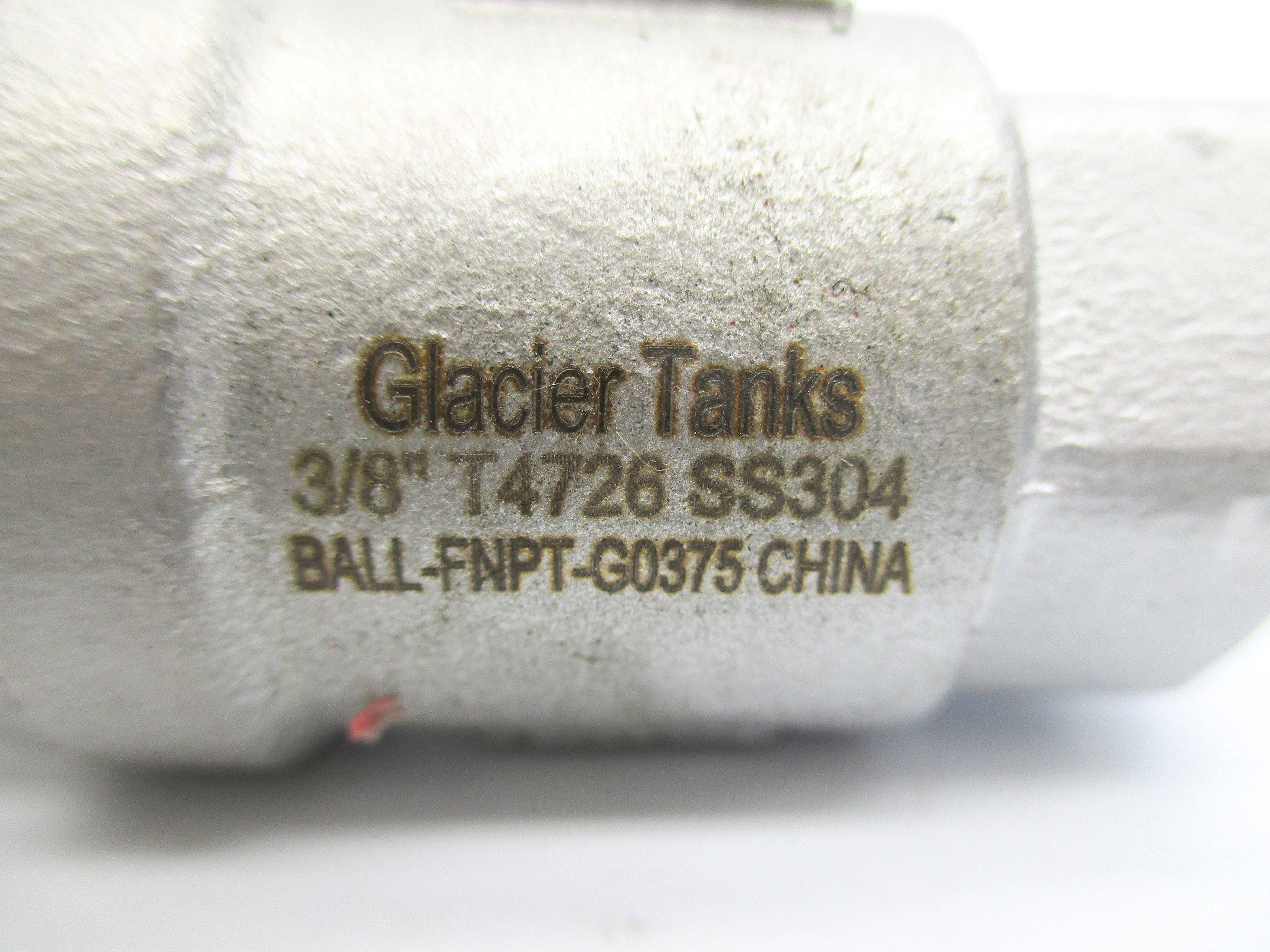 GLACIER TANKS BALL-FNPT-G0375 NSNP