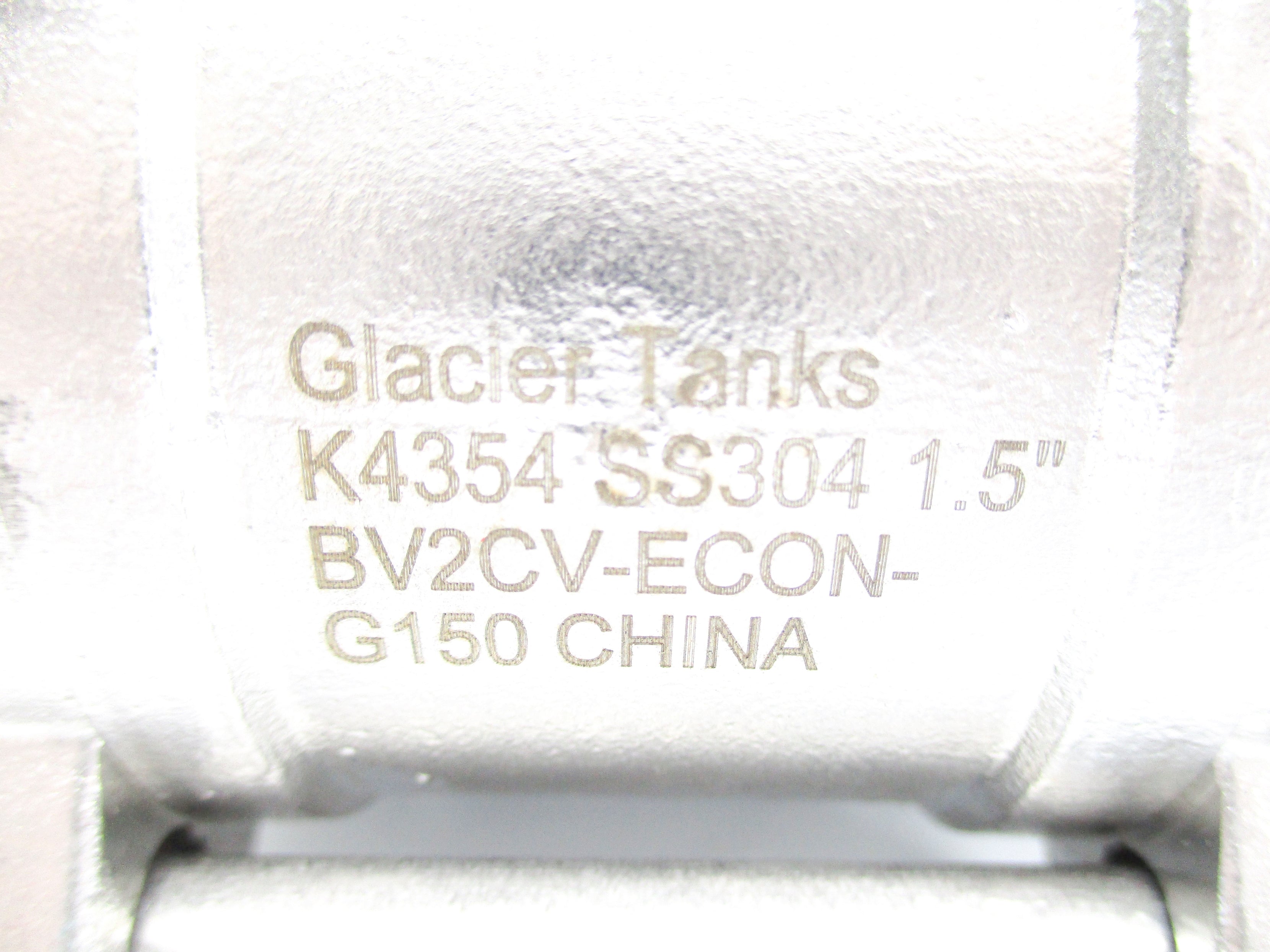 GLACIER TANKS BV2CV-ECON-G150 NSNP