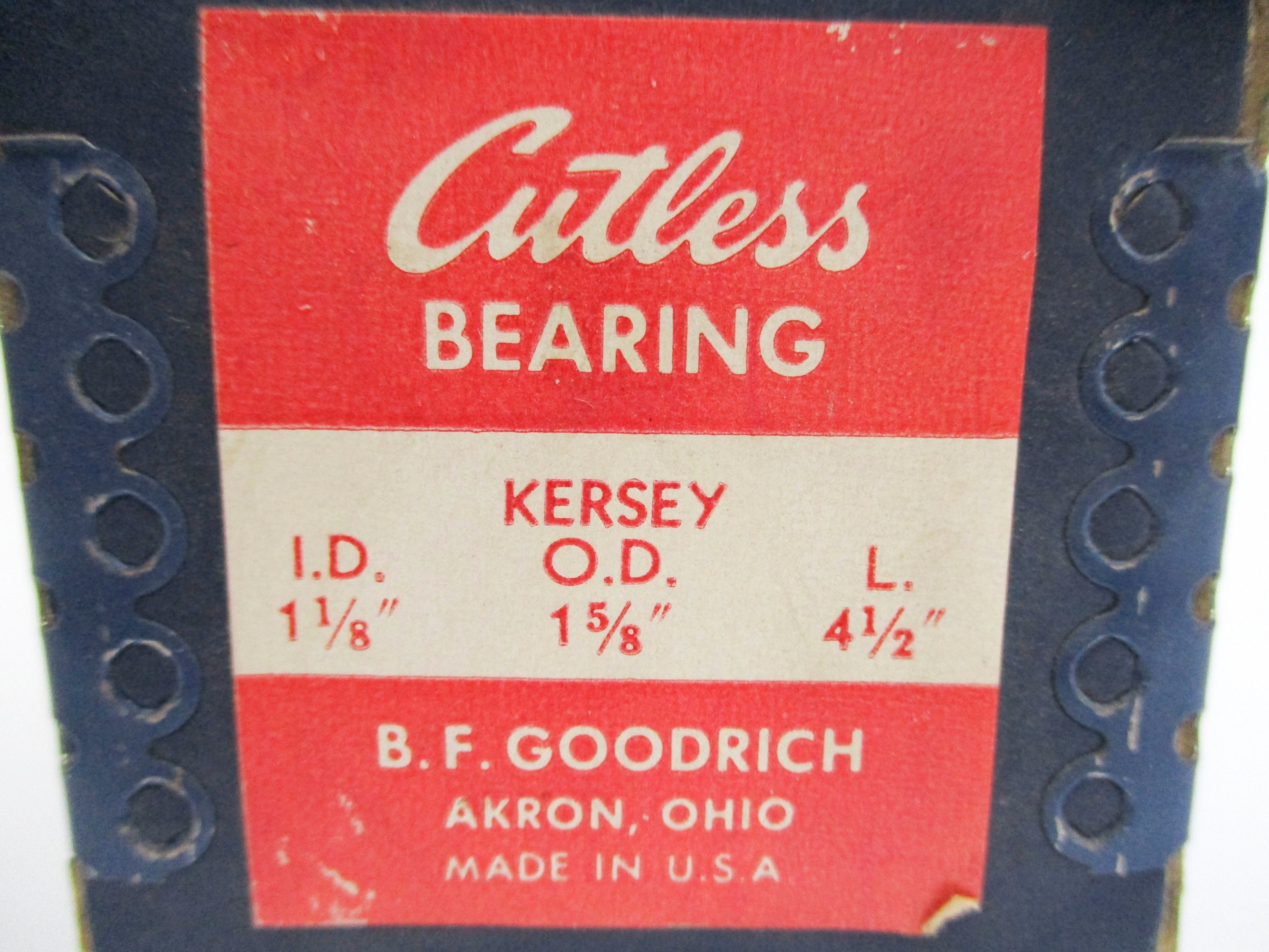 CUTLESS BEARING KERSEY NSMP