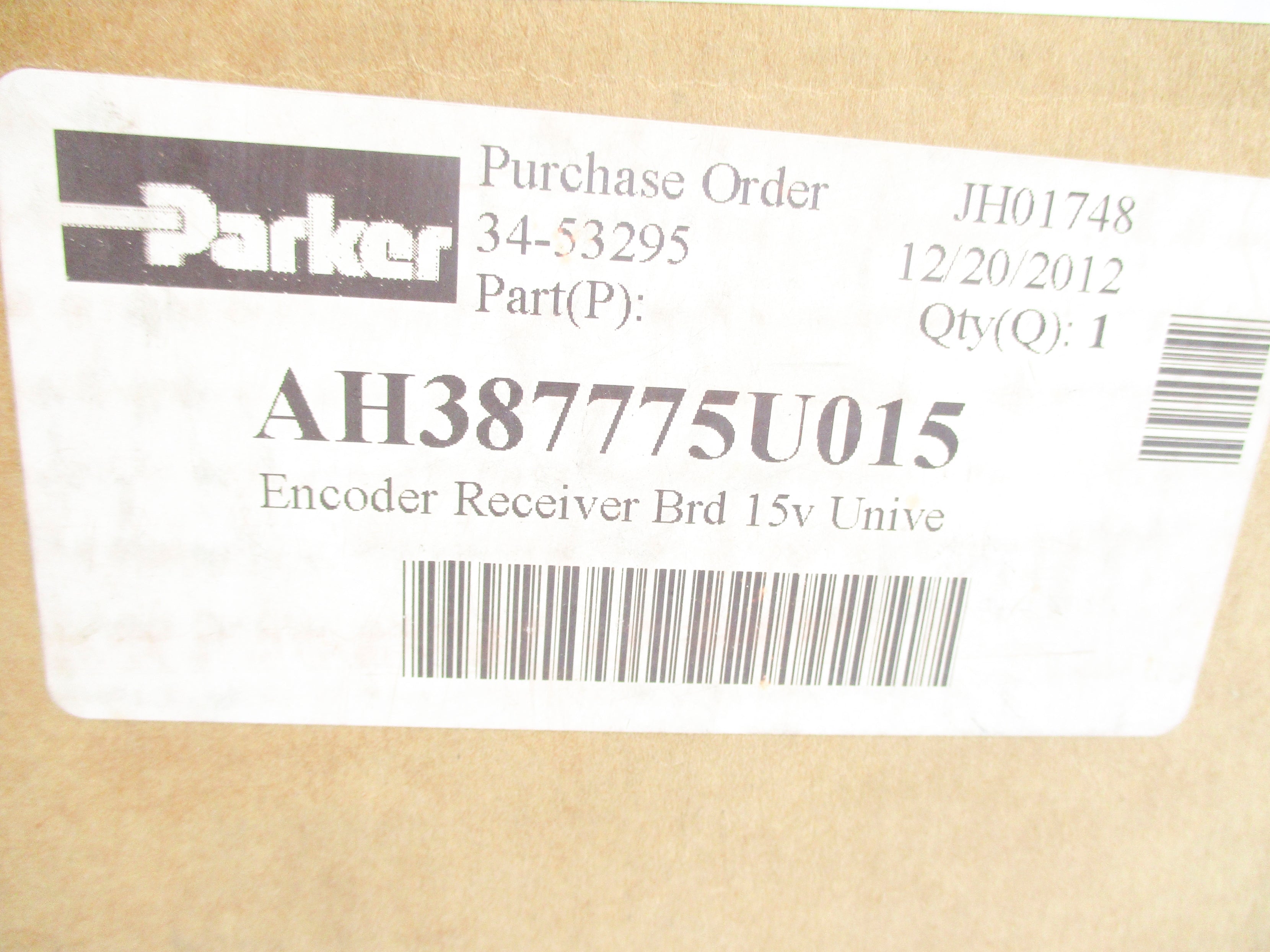 PARKER AH387775U015 NSMP