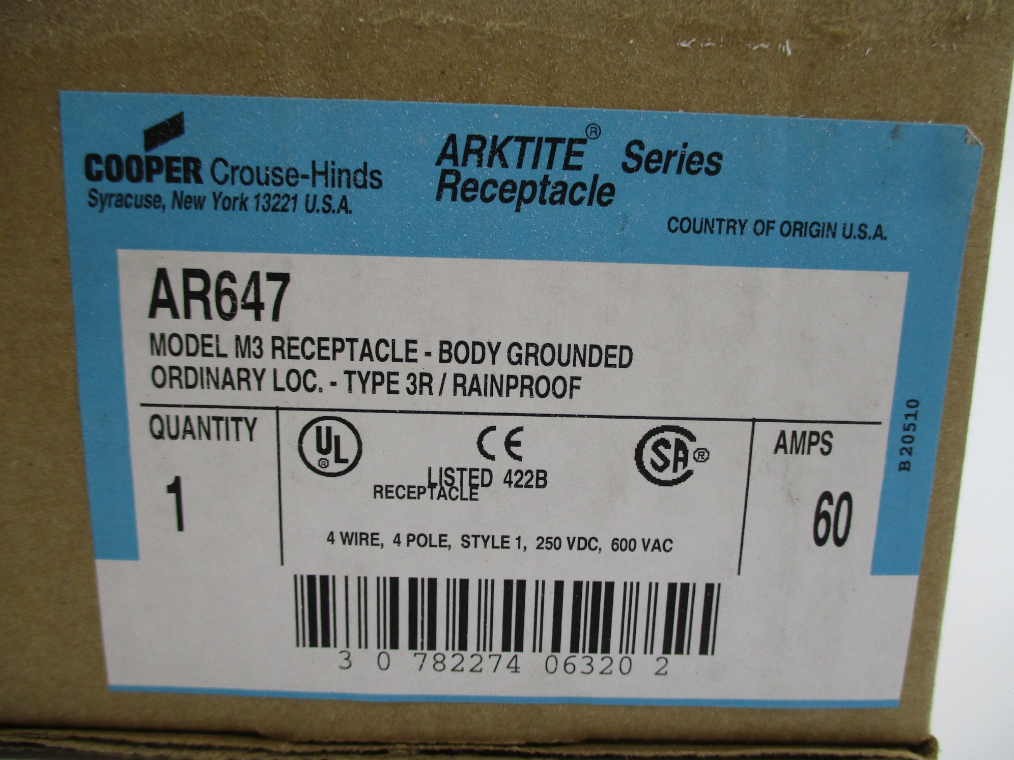 CROUSE-HINDS AR647 NSMP