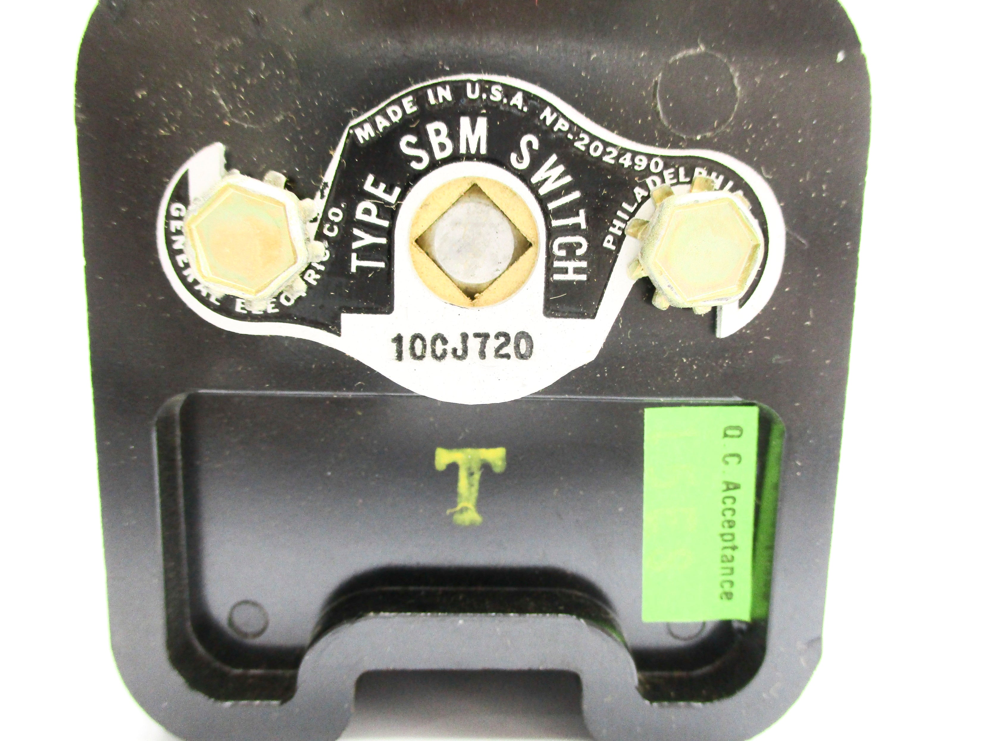 GENERAL ELECTRIC SBM10CJ720 NSNP