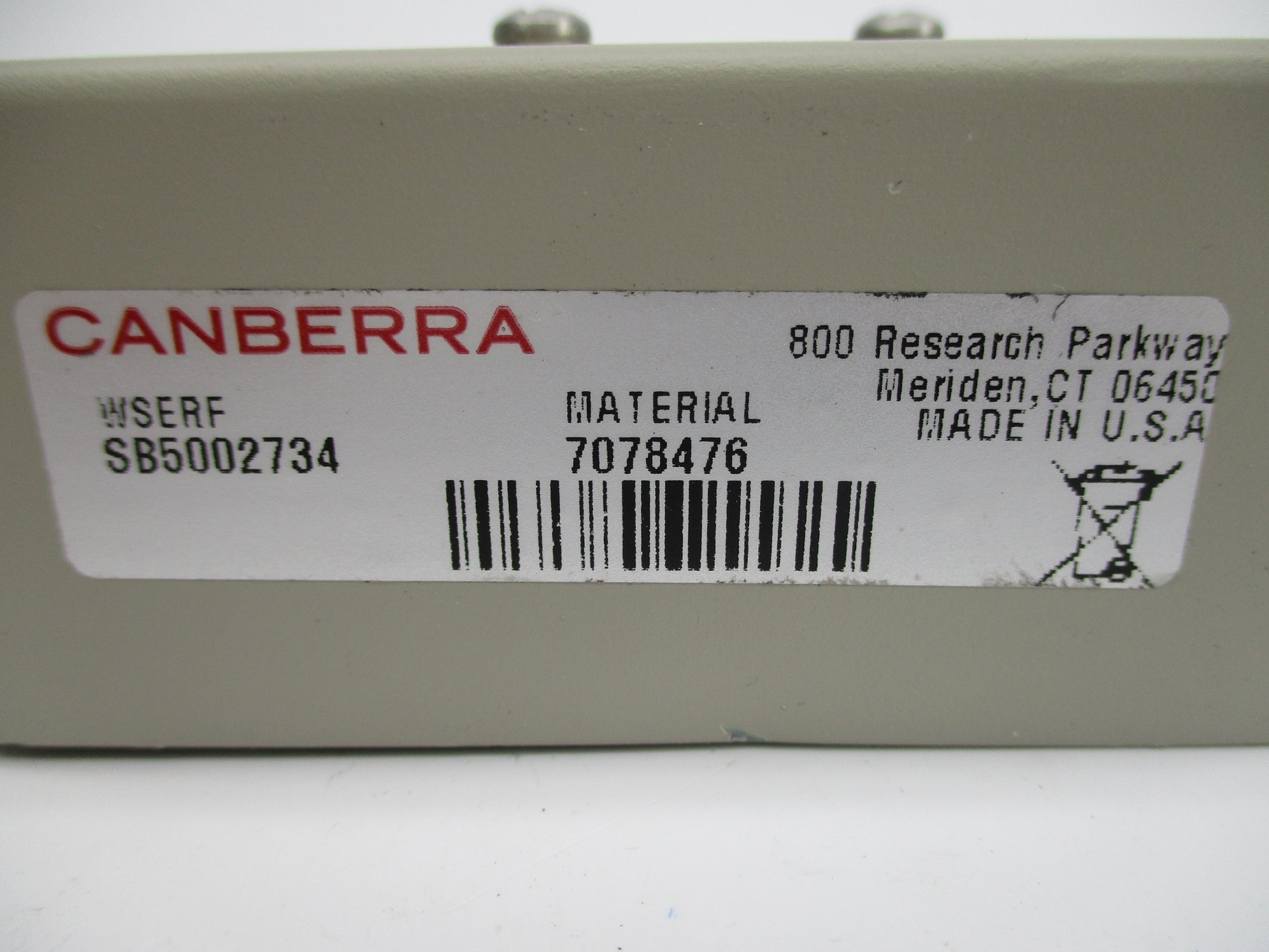 CANBERRA SB5002734 NSNP