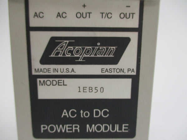 ACOPIAN 1EB50 UNMP
