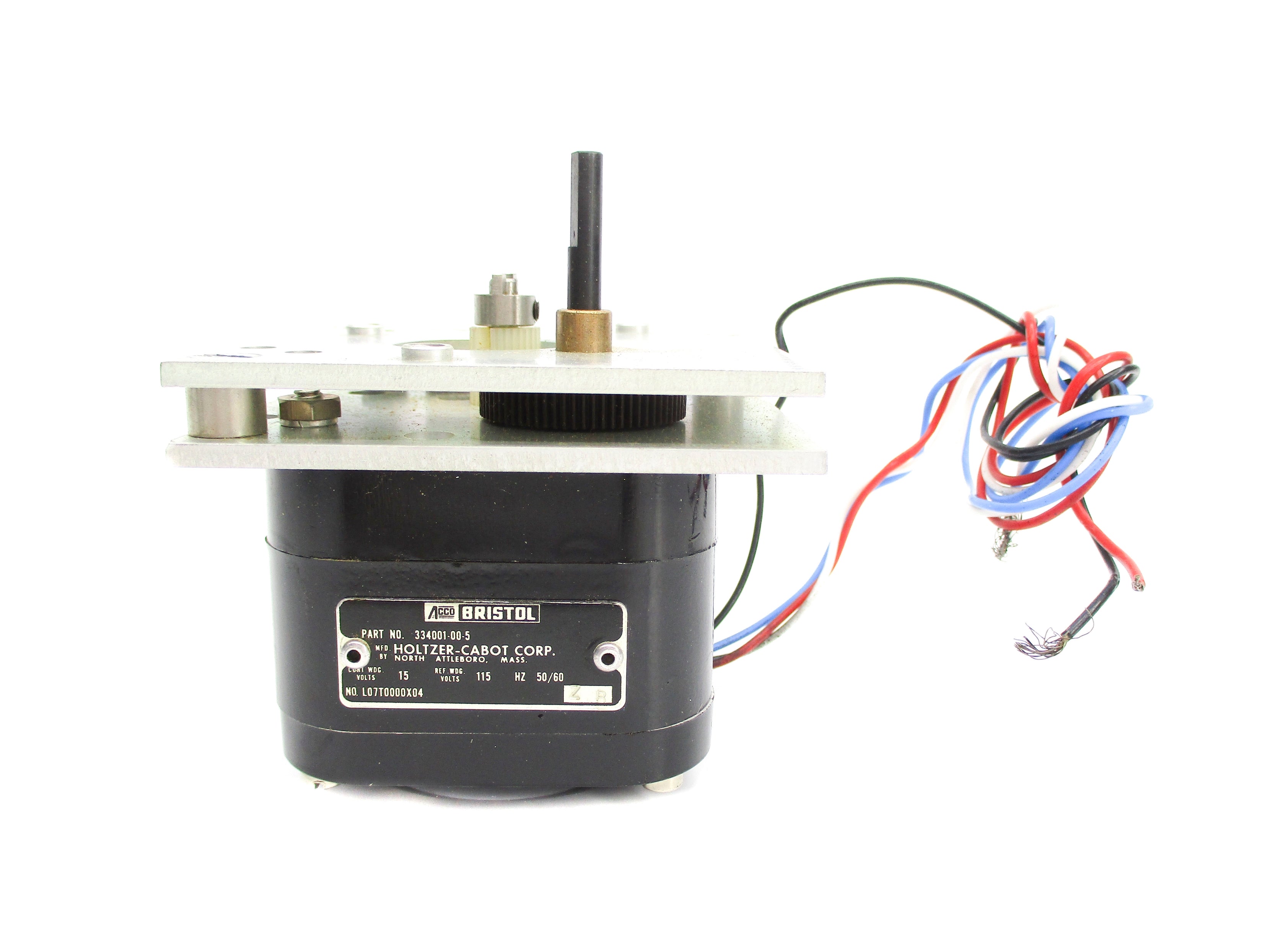 HOLTZER CABOT MOTORS 334001-00-5 UNMP