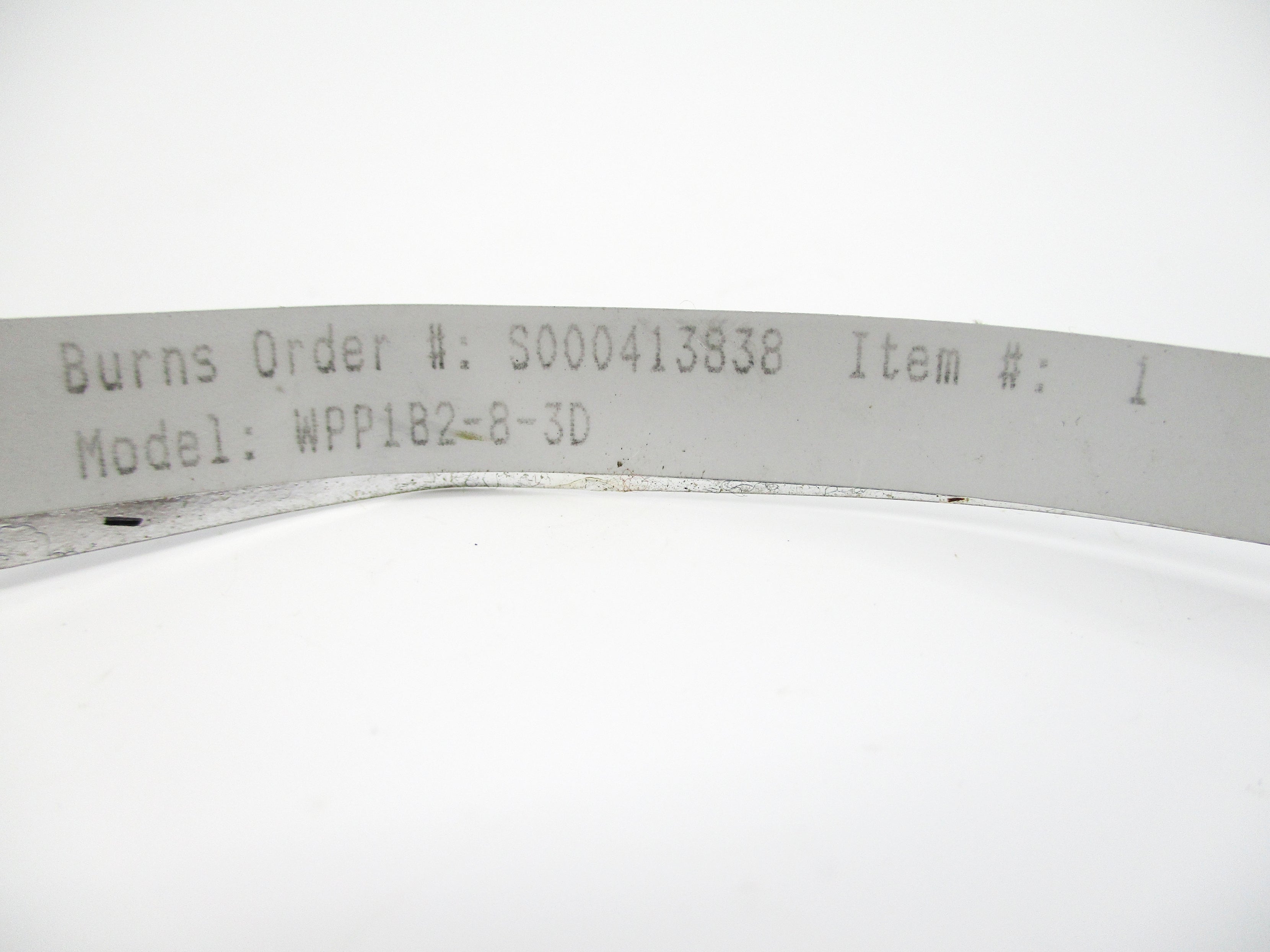 BURNS ENGINEERING WPP1B2-8-3D NSNP
