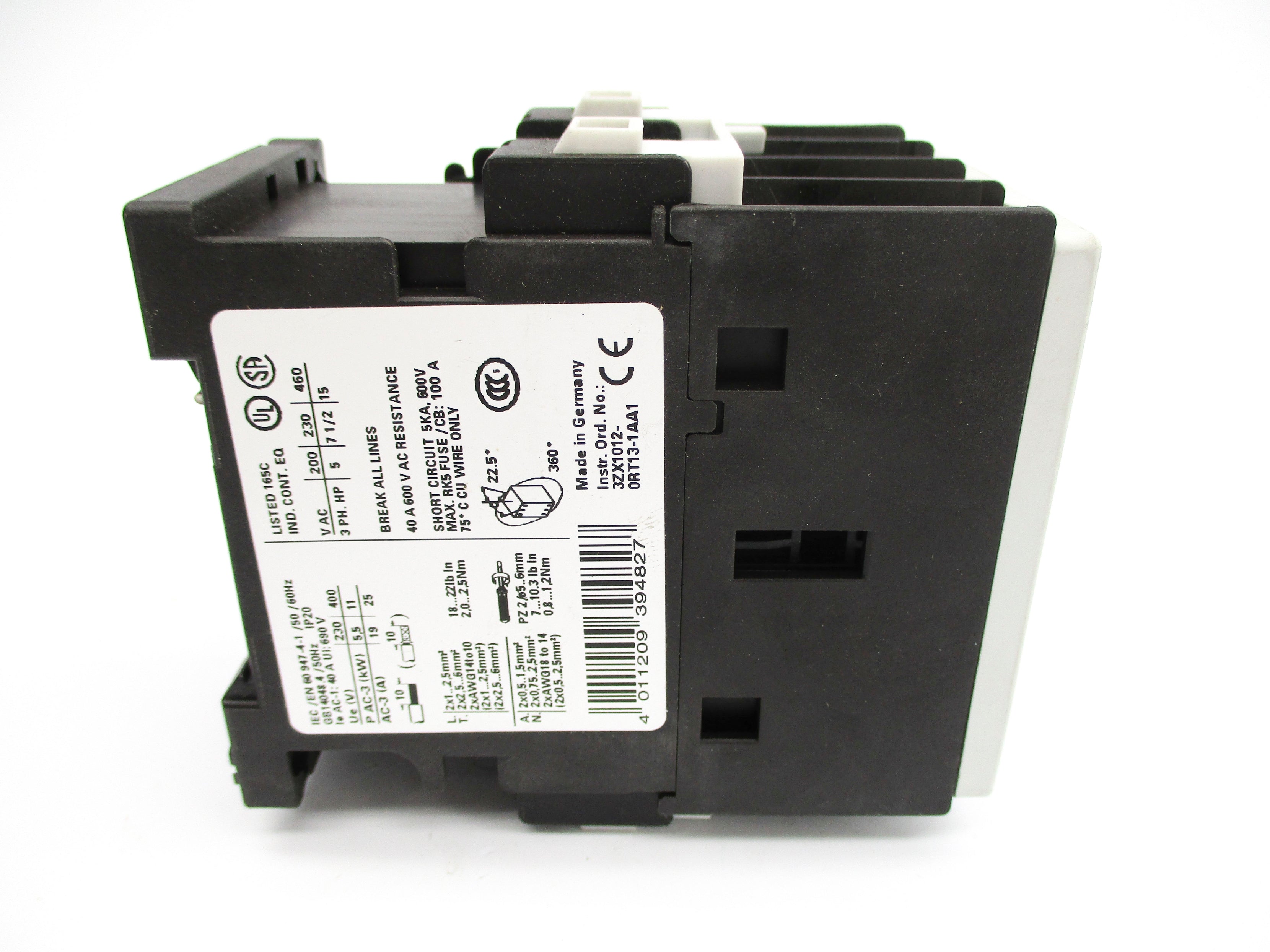 SIEMENS 3RT1526-1AV60 480V NSNP